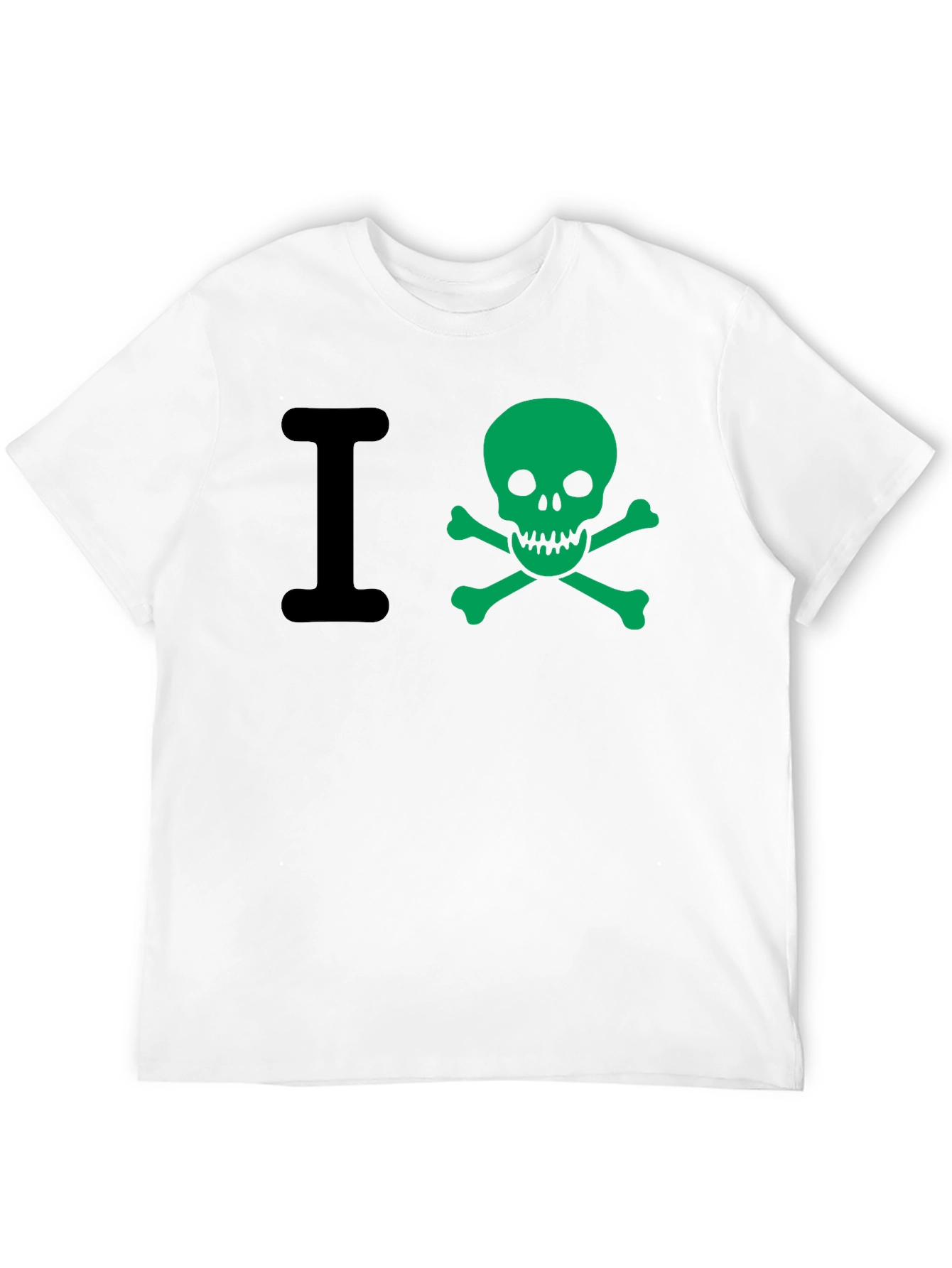 I Love Skull T-Shirt - Mens Graphic Tee