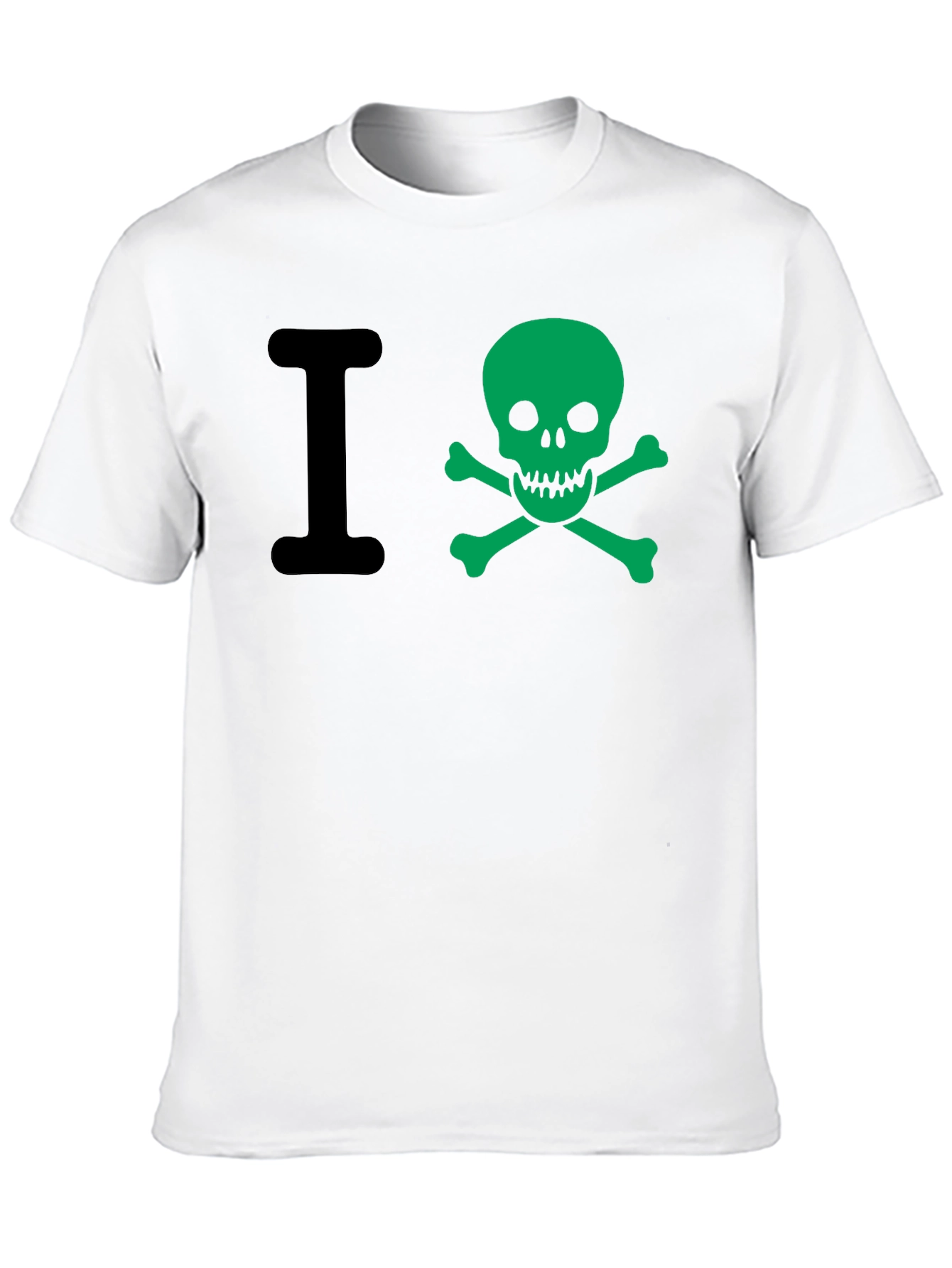 I Love Skull T-Shirt - Mens Graphic Tee