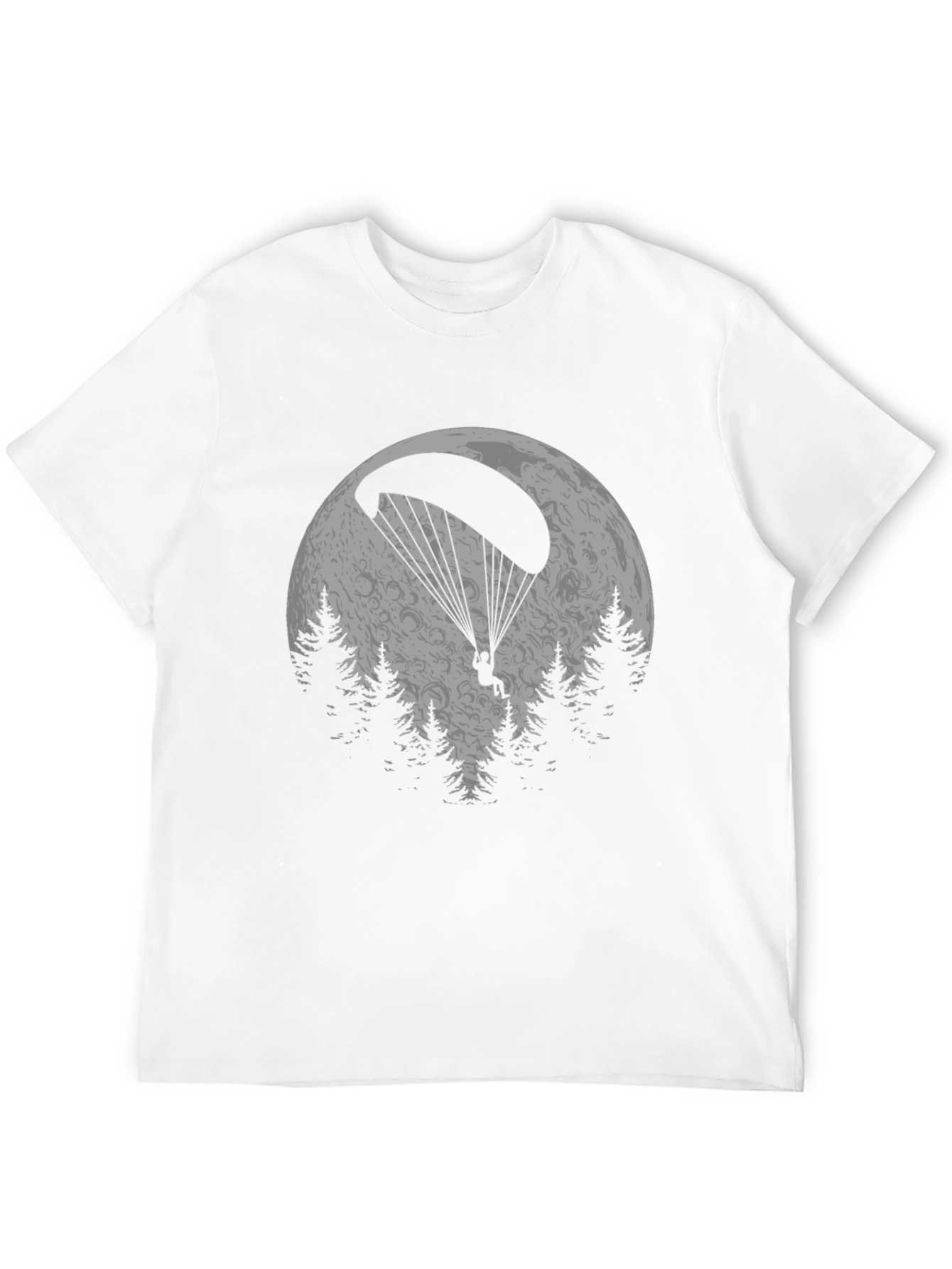 Paragliding Moon T-Shirt