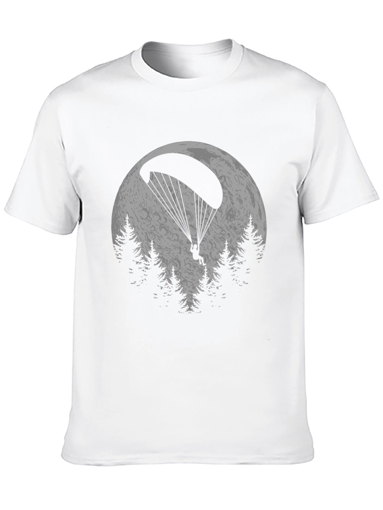 Paragliding Moon T-Shirt