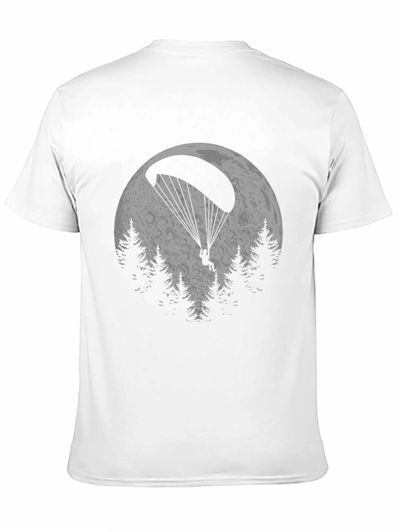Paragliding Moon T-Shirt