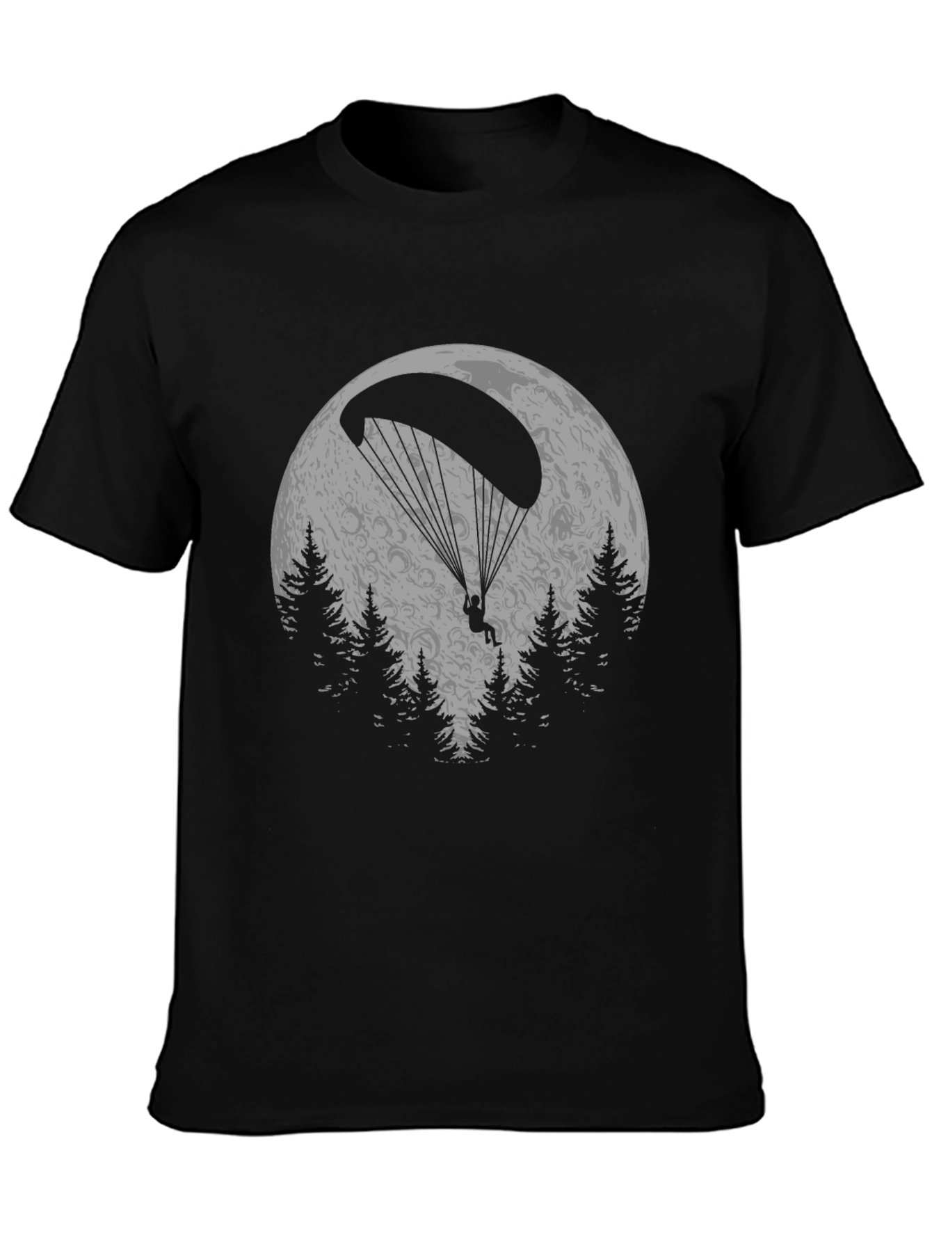 Paragliding Moon T-Shirt