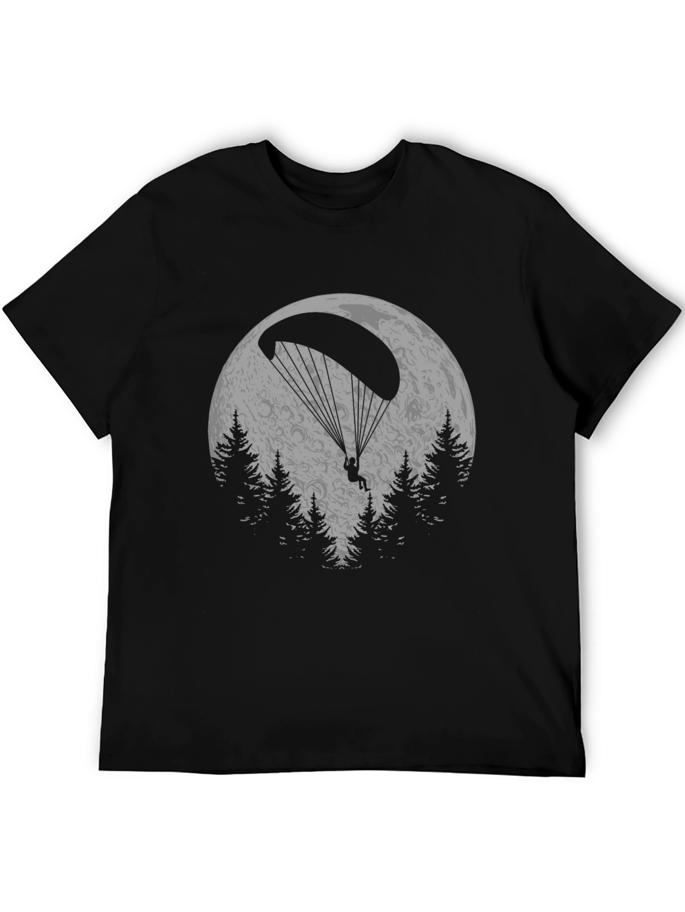 Paragliding Moon T-Shirt