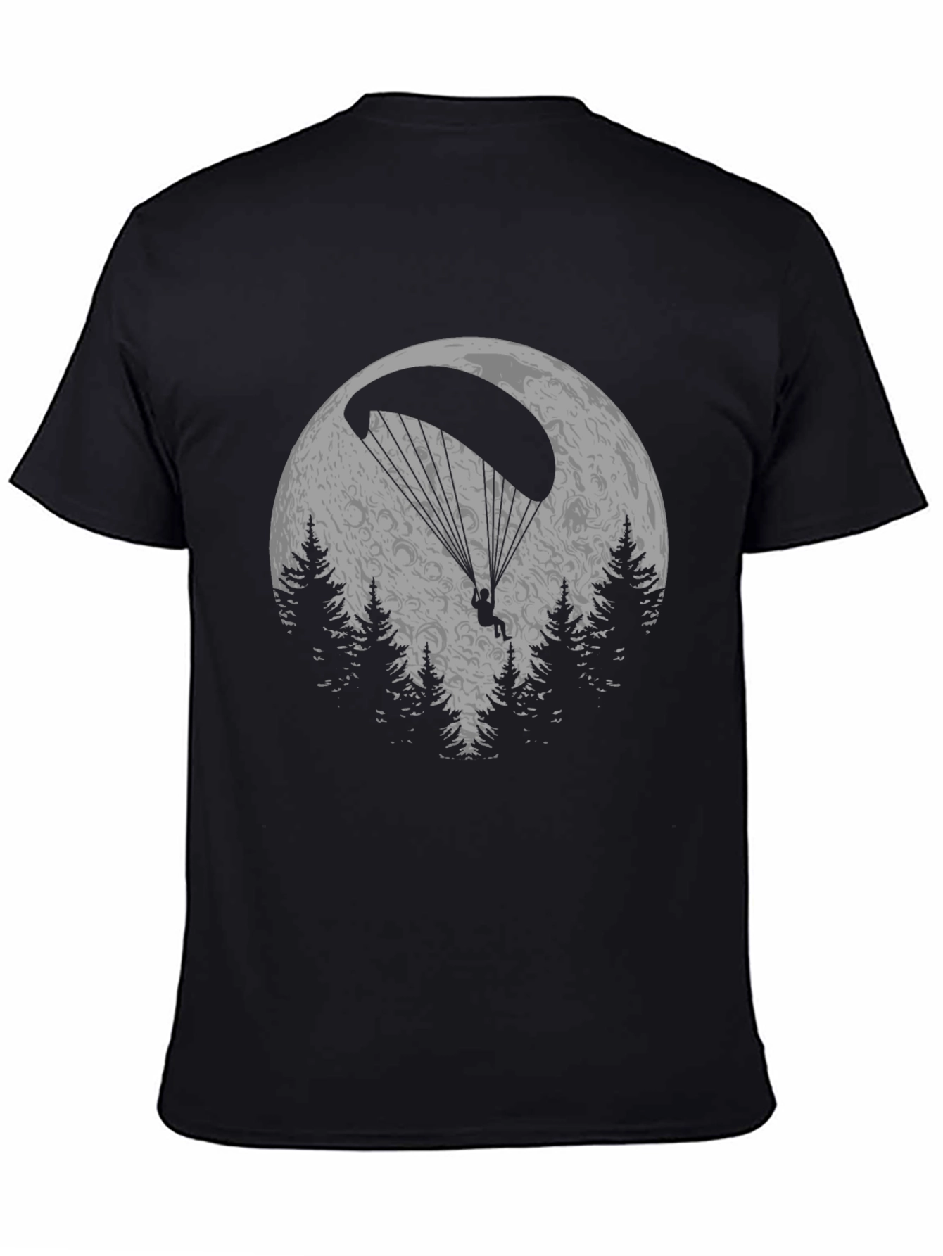 Paragliding Moon T-Shirt