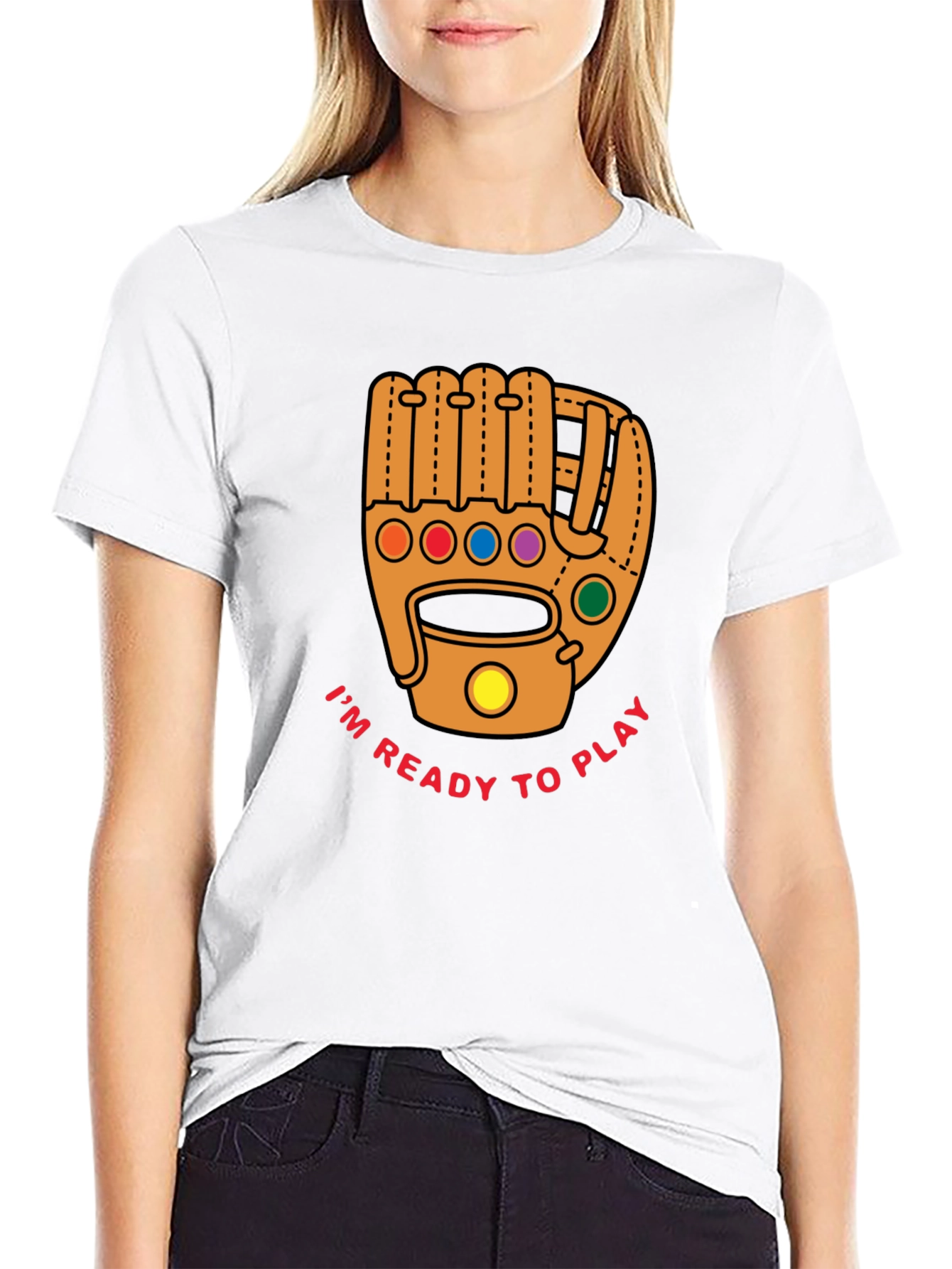 Im Ready To Play Graphic T-Shirt