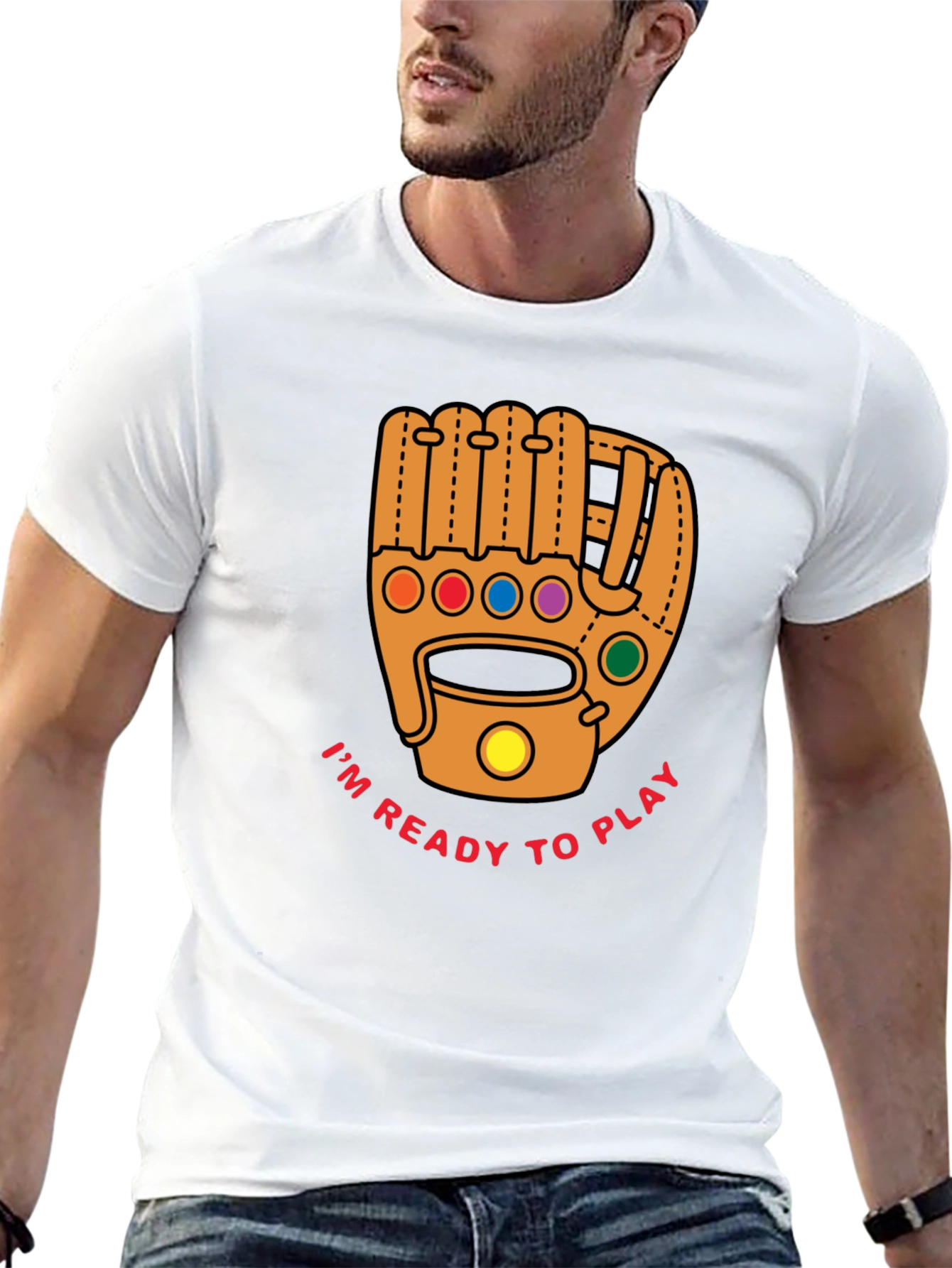 Im Ready To Play Graphic T-Shirt