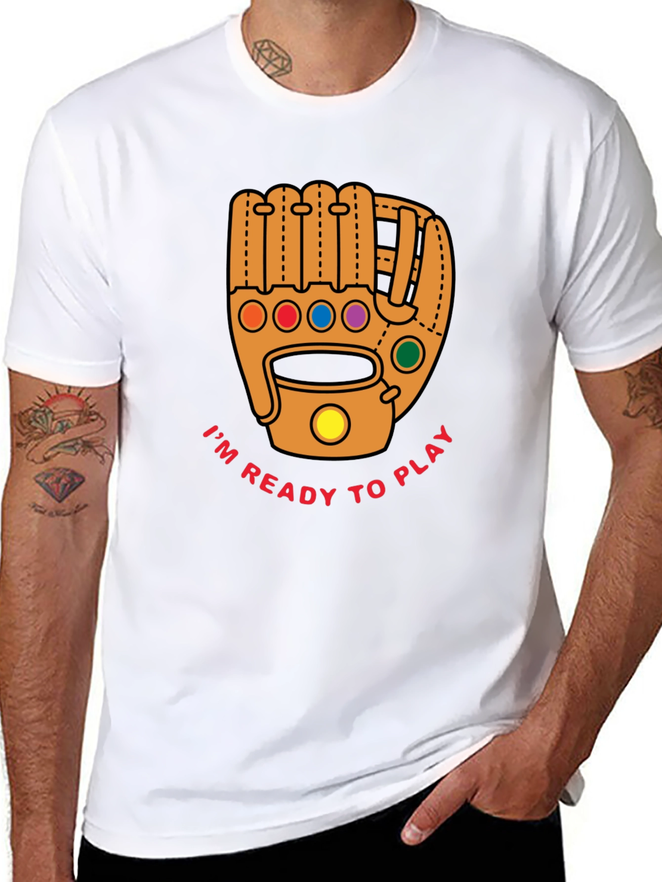 Im Ready To Play Graphic T-Shirt
