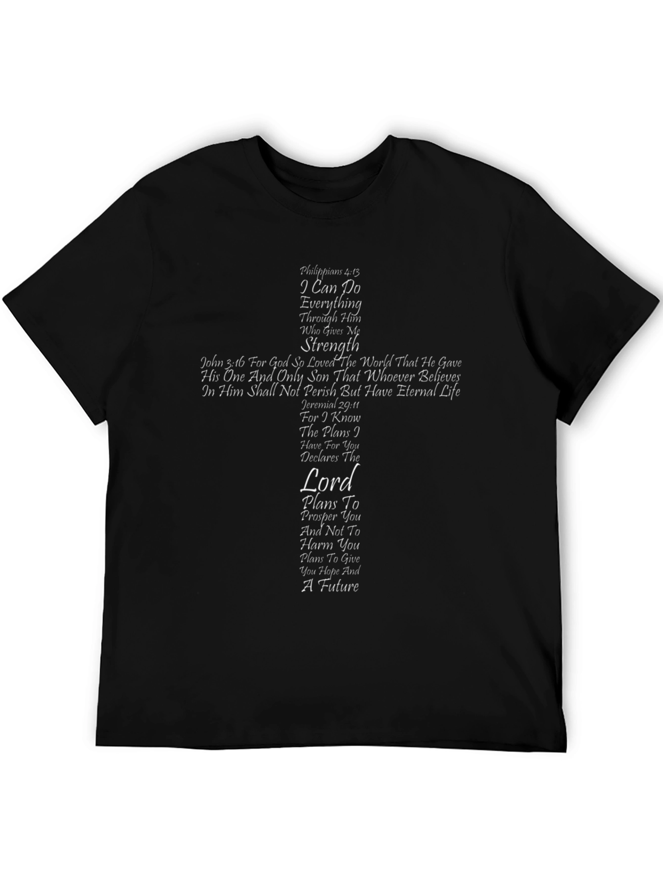 Faith-Inspired Cross T-Shirt: I Can Do Everything