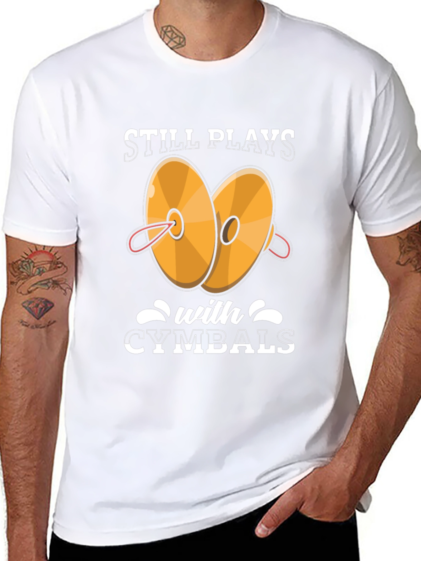 Still Plays With Cymbals T-Shirt