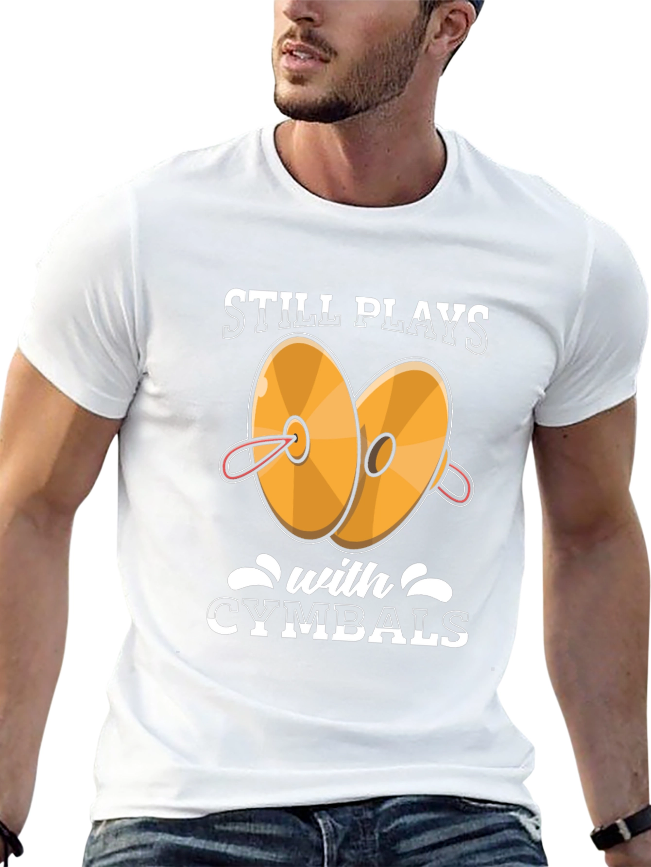 Still Plays With Cymbals T-Shirt