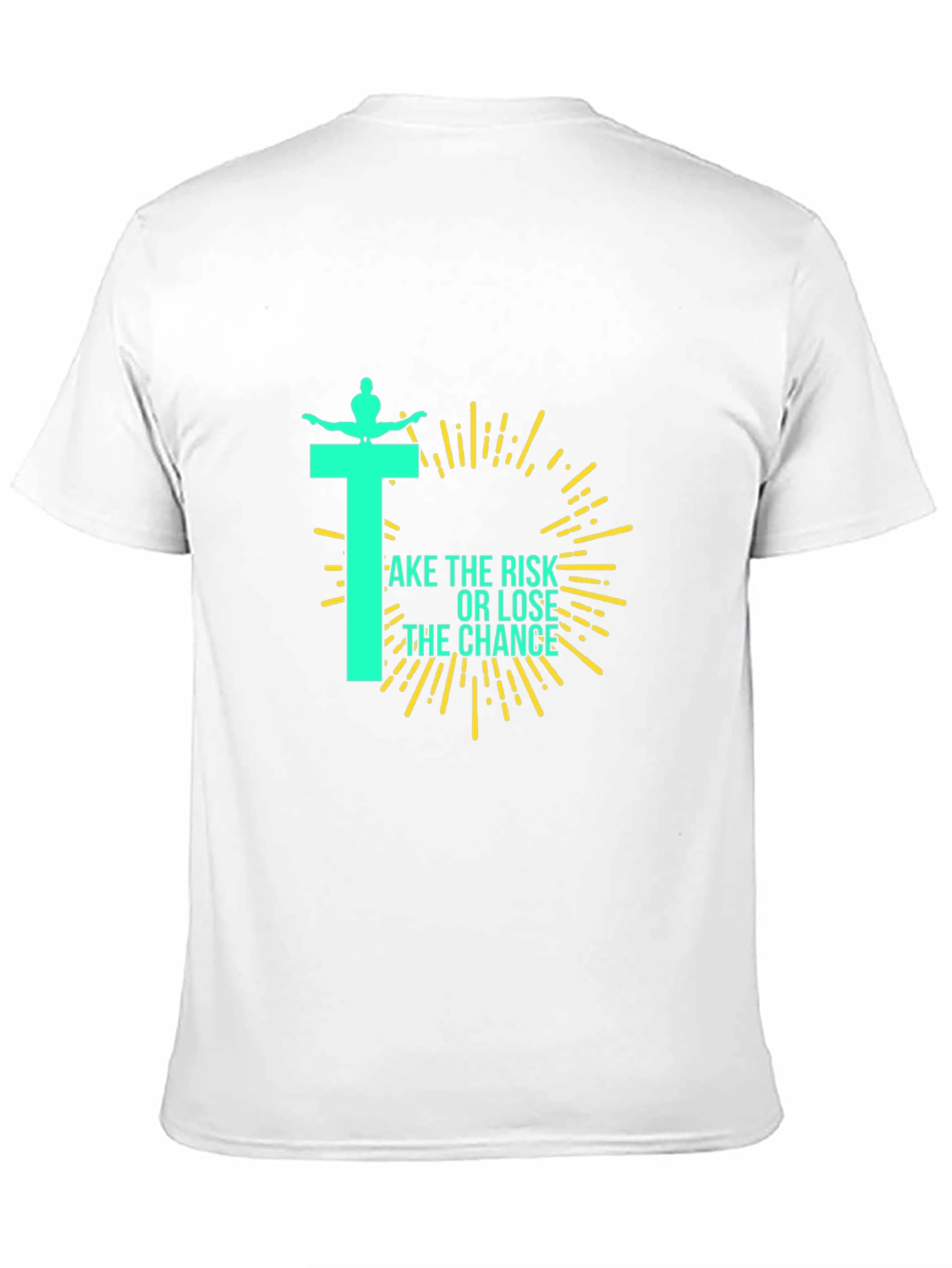 Take The Risk Graphic Tee - Black