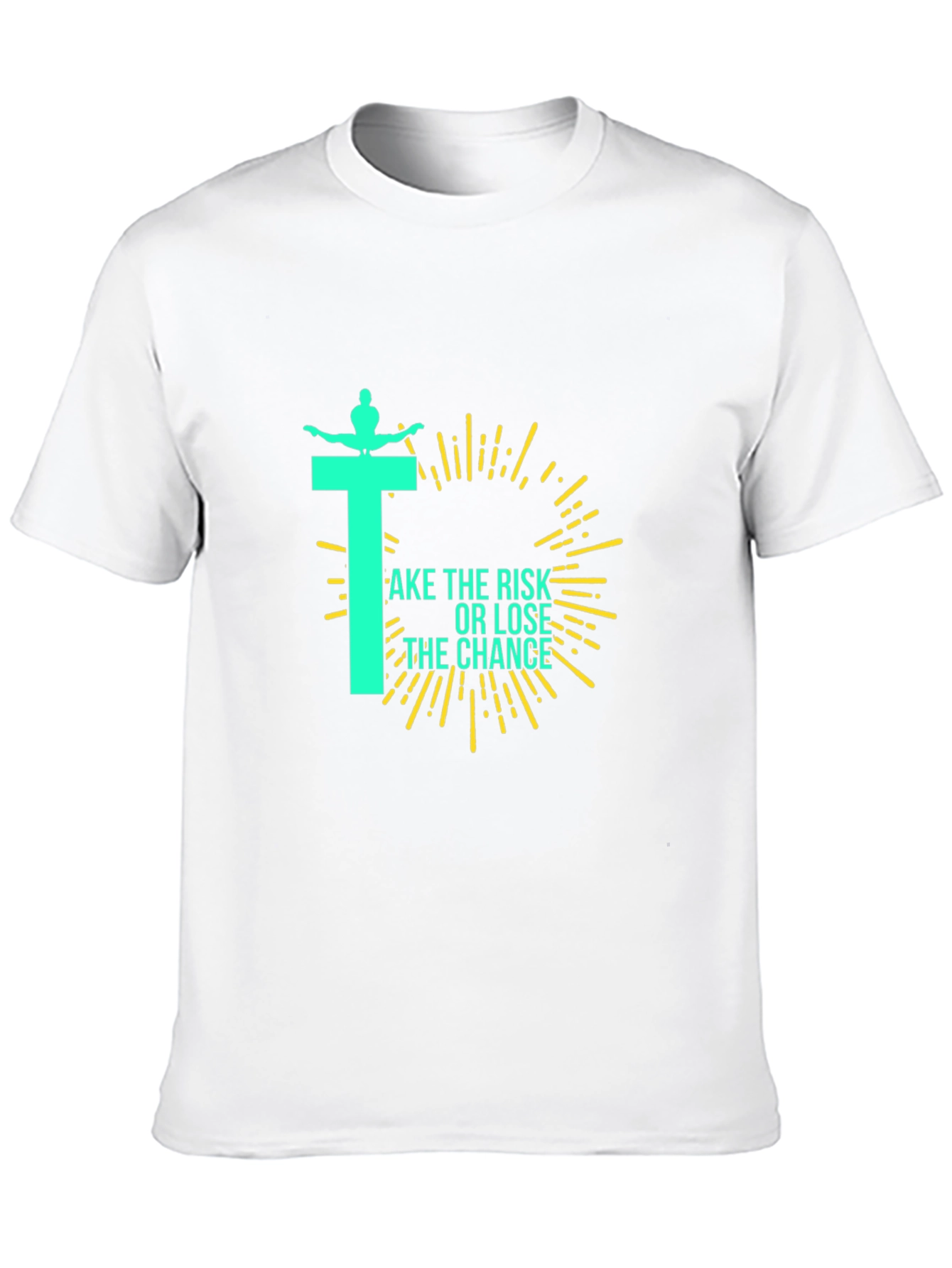 Take The Risk Graphic Tee - Black