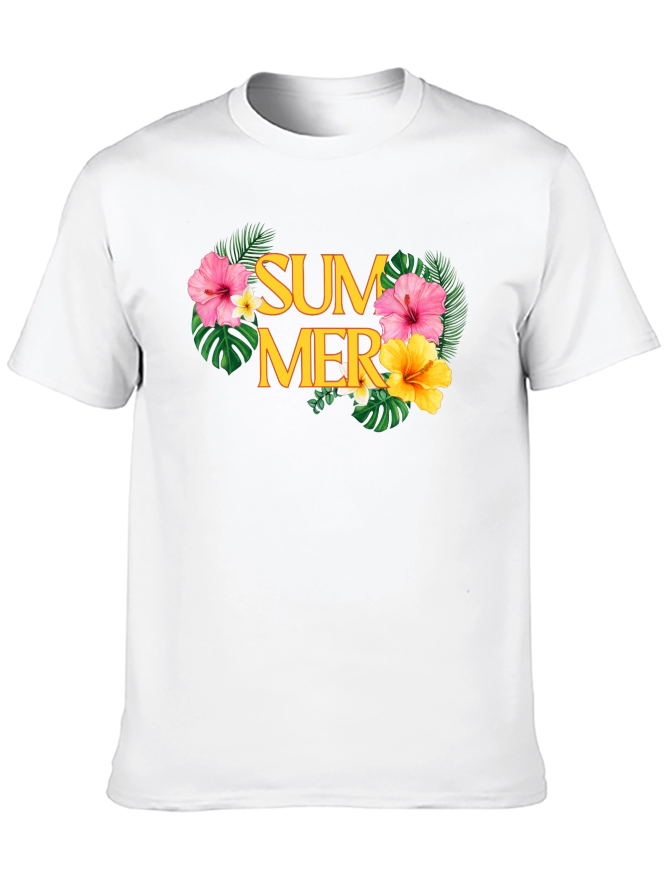 Tropical Summer Graphic T-Shirt