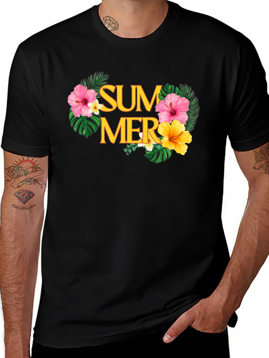 Tropical Summer Graphic T-Shirt