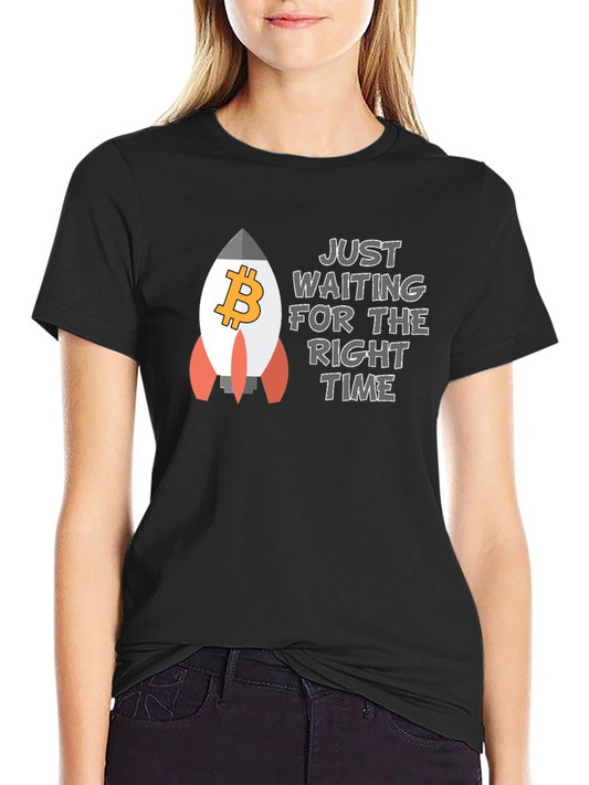 Bitcoin Rocket T-Shirt - Crypto HODL