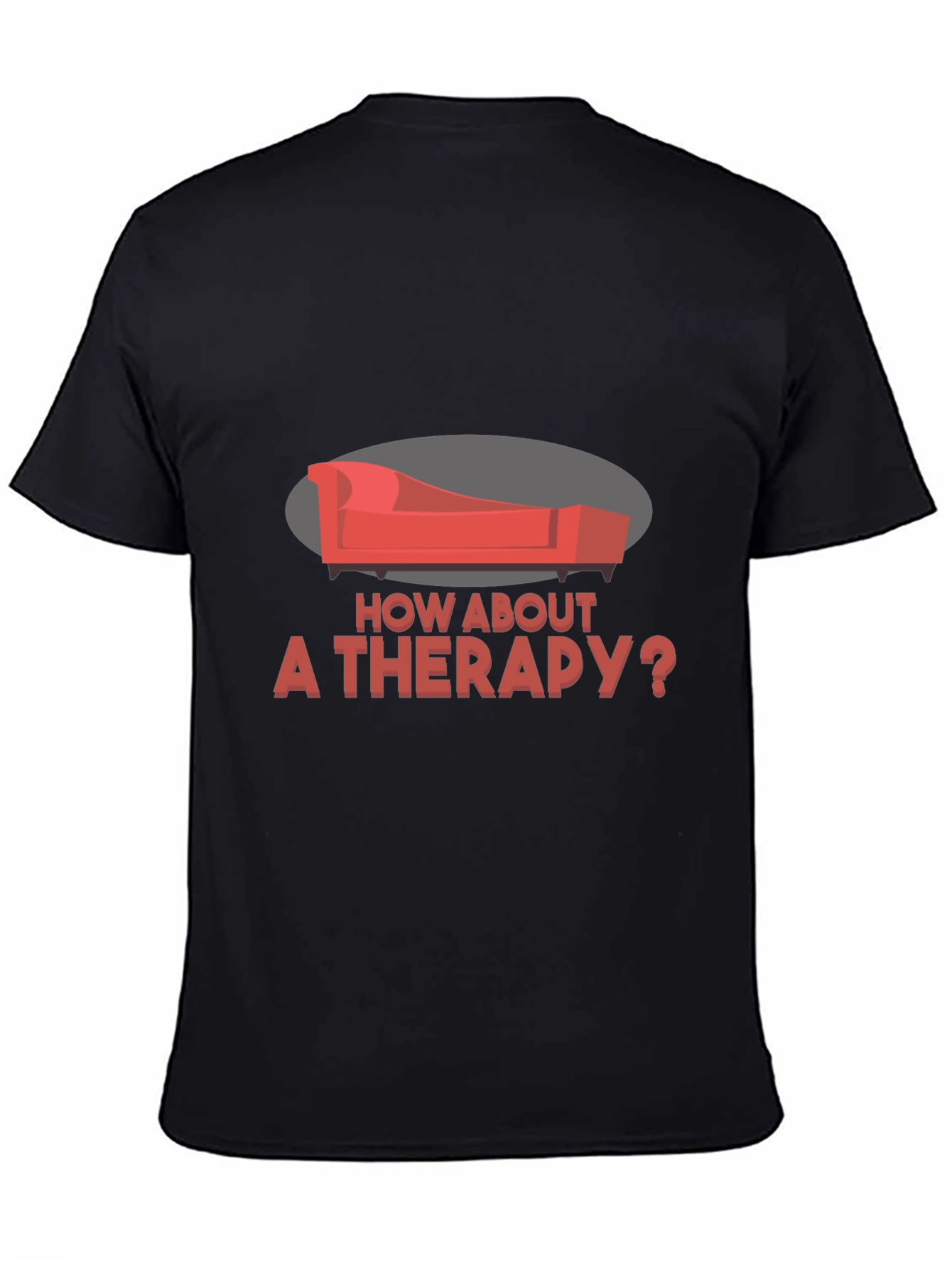 Therapy Couch Graphic Tee - Unique Design