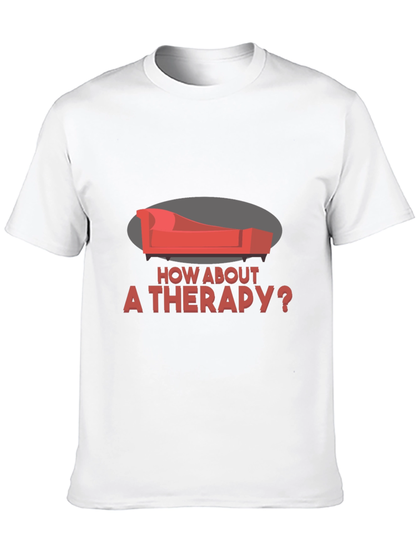 Therapy Couch Graphic Tee - Unique Design