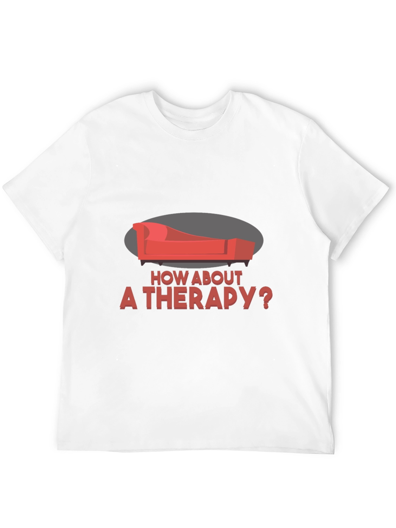 Therapy Couch Graphic Tee - Unique Design