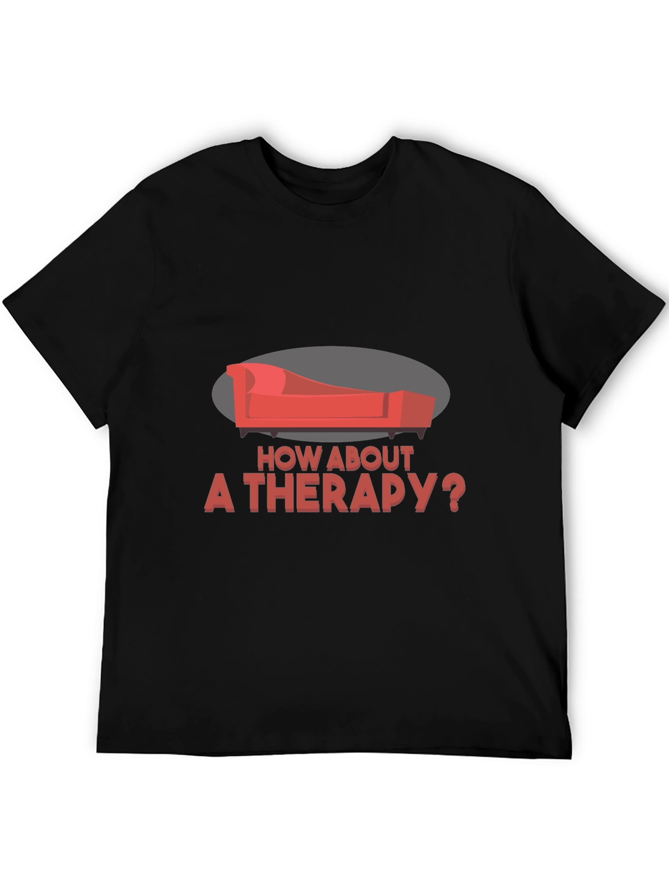 Therapy Couch Graphic Tee - Unique Design
