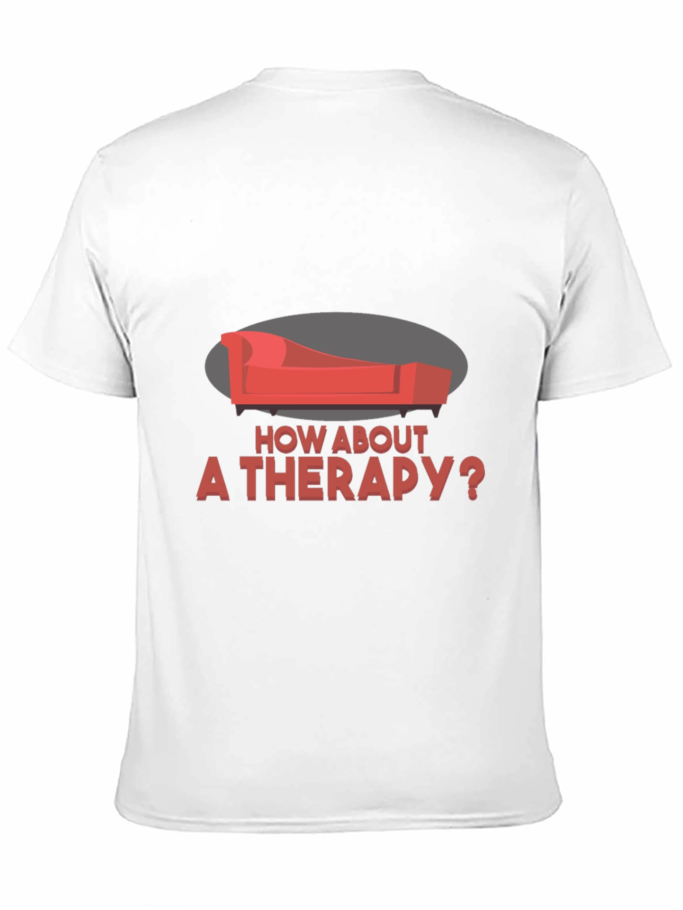 Therapy Couch Graphic Tee - Unique Design