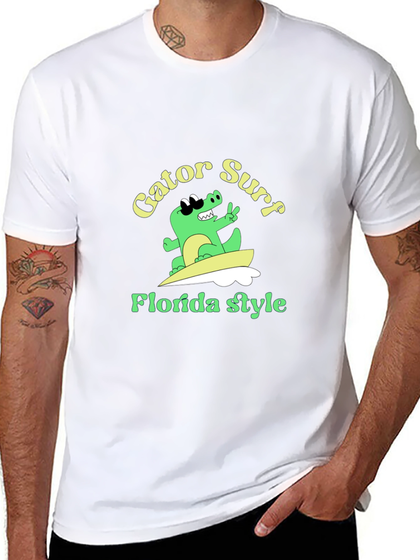 Gator Surf Florida Style T-Shirt