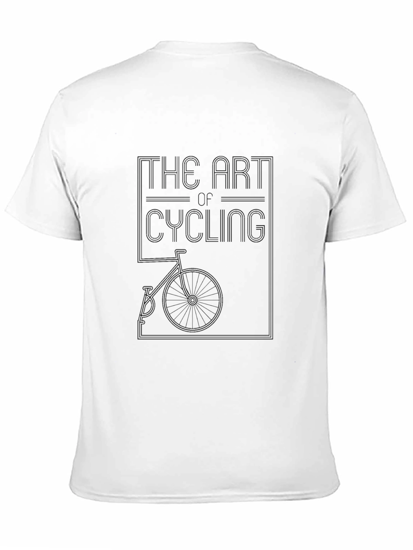 The Art of Cycling Graphic Tee - Black