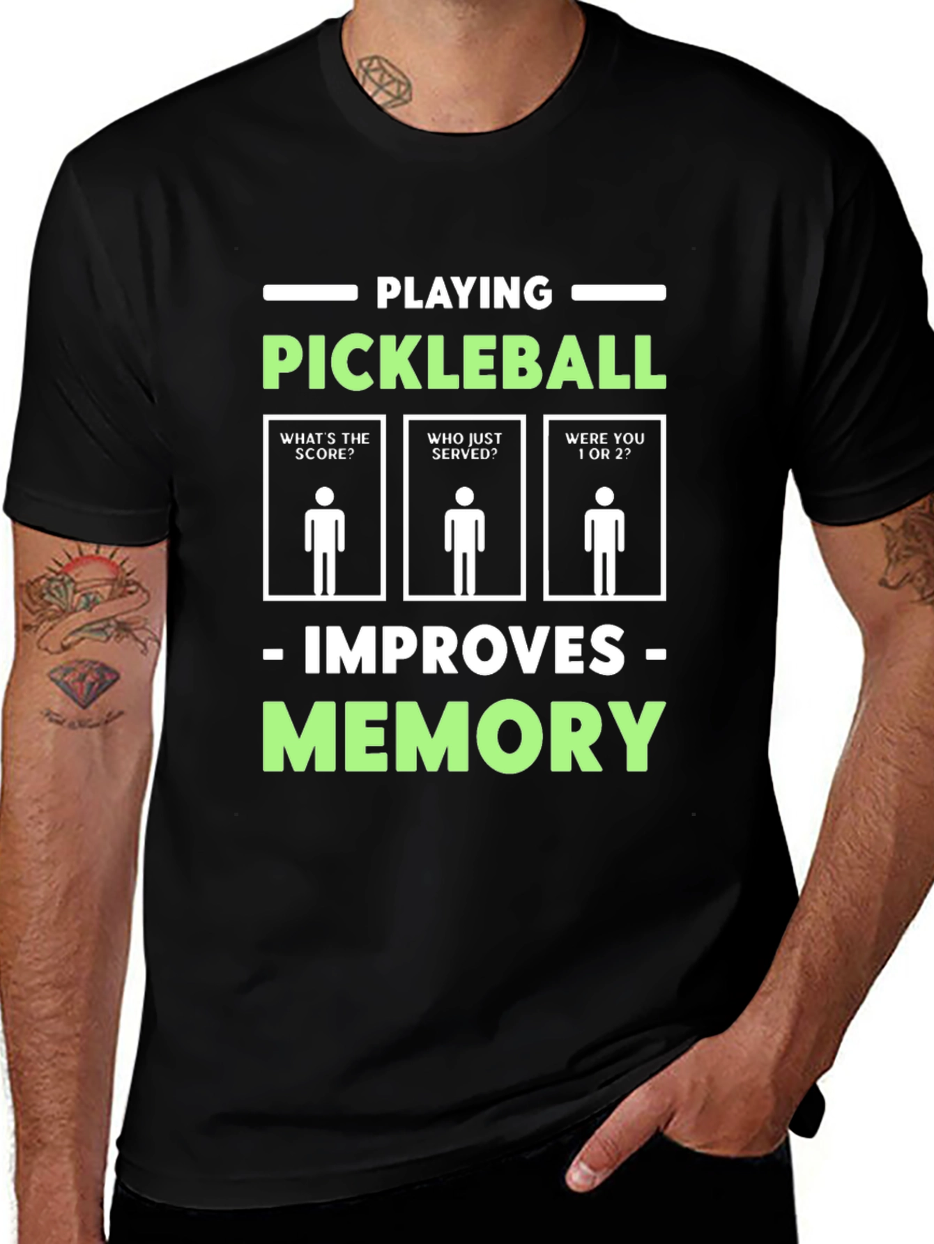 Pickleball Memory Improvement T-Shirt