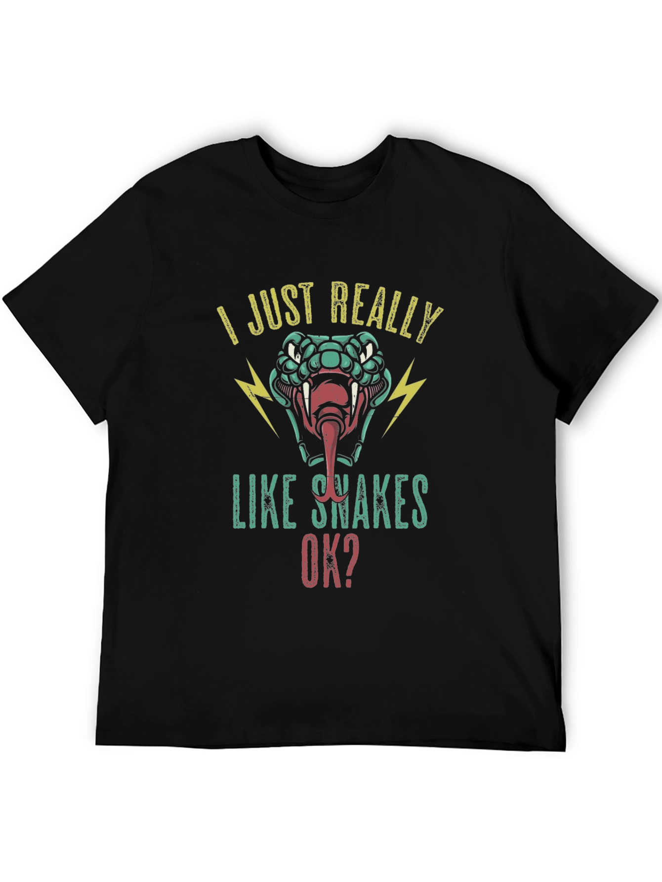 I Just Really Like Snakes Ok? Graphic Tee