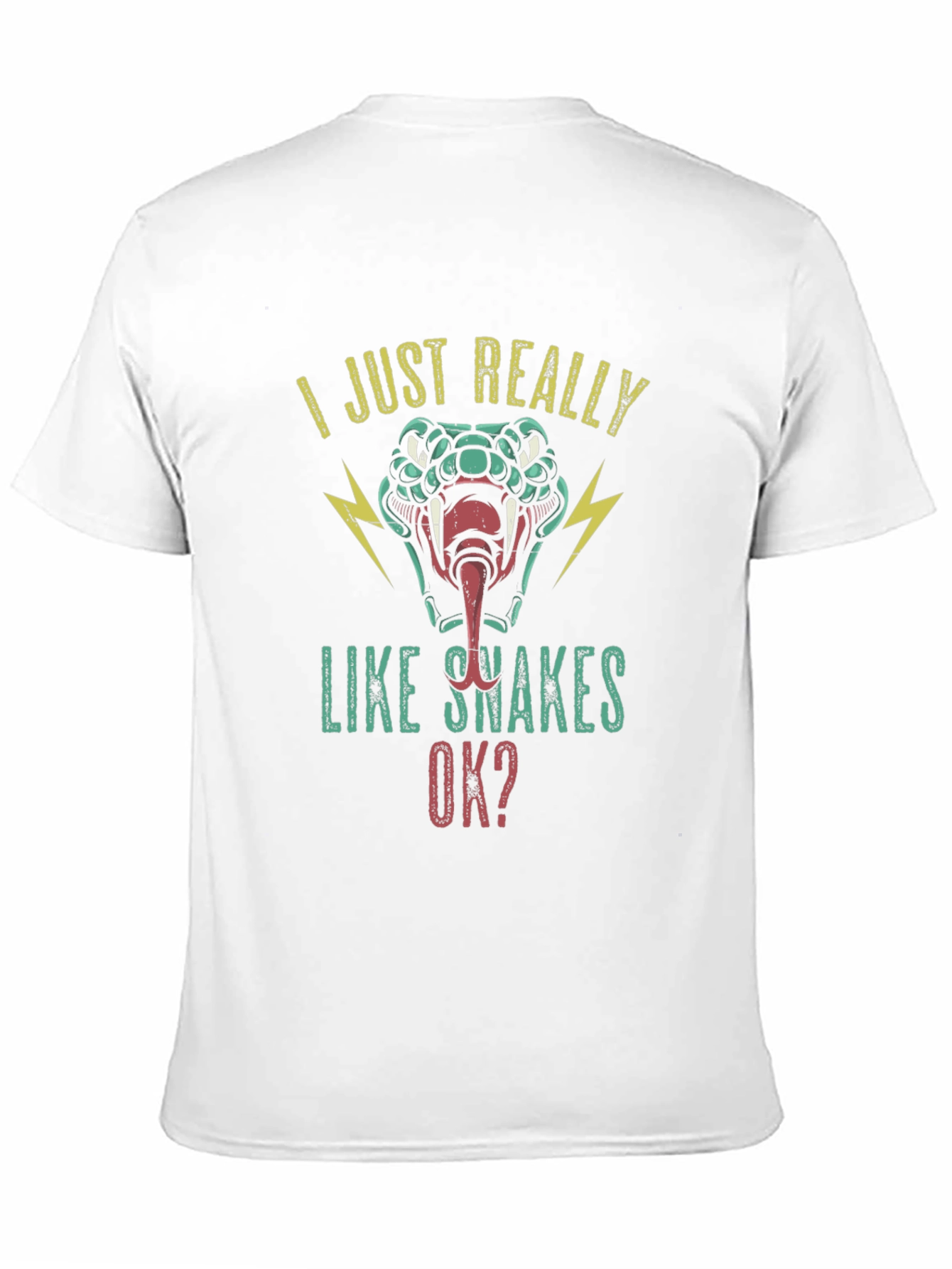 I Just Really Like Snakes Ok? Graphic Tee