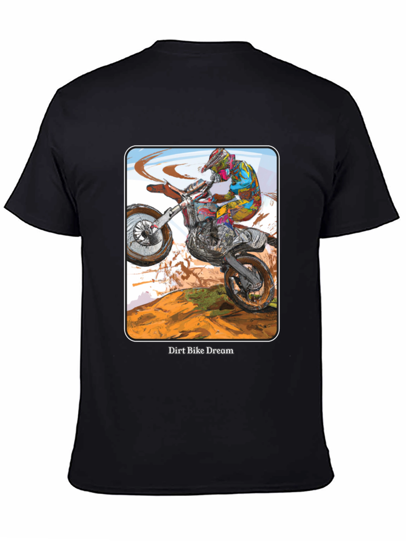 Dirt Bike Dream T-Shirt - Motocross Rider Design