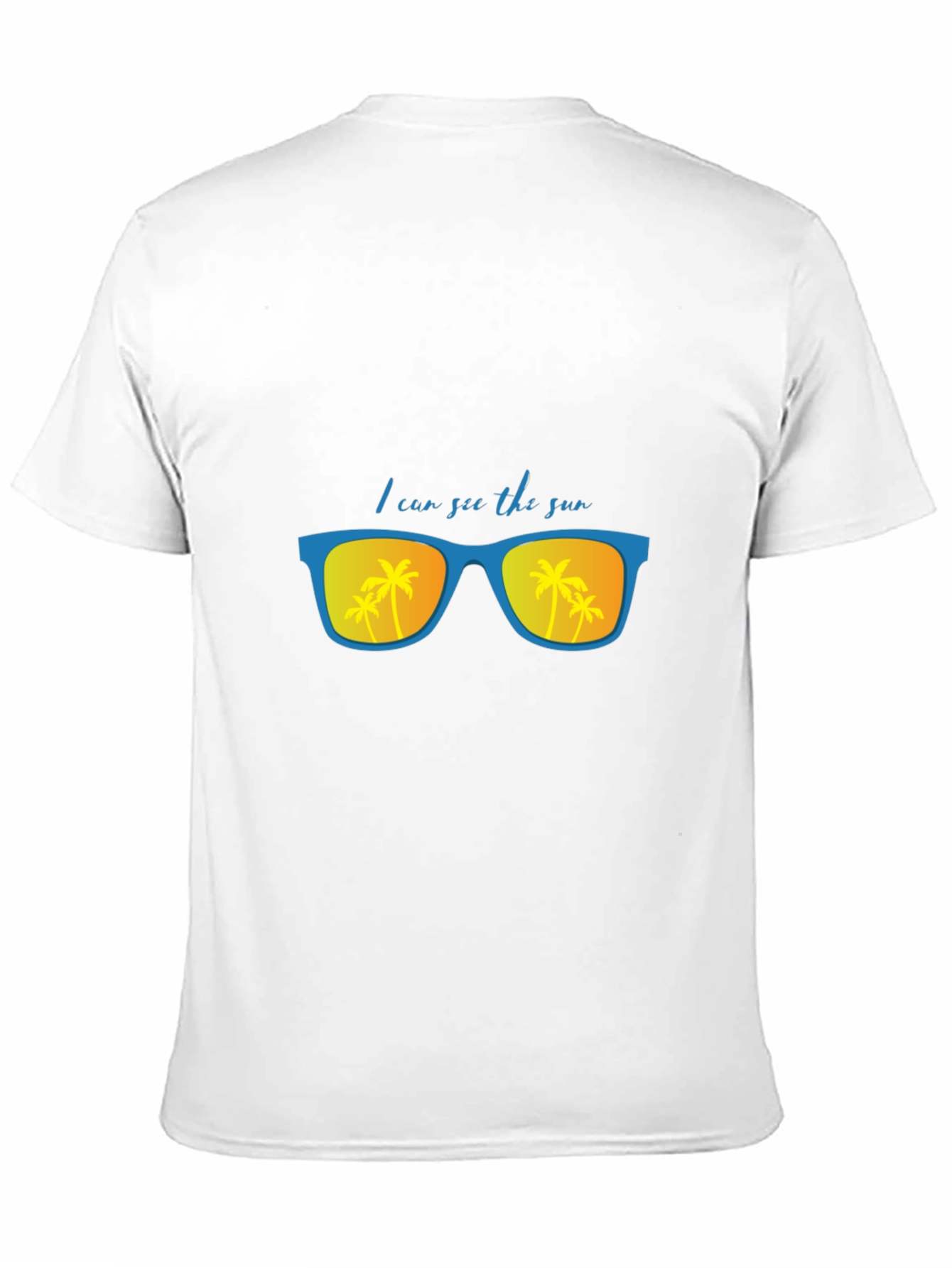 I Can See the Sun Black T-Shirt