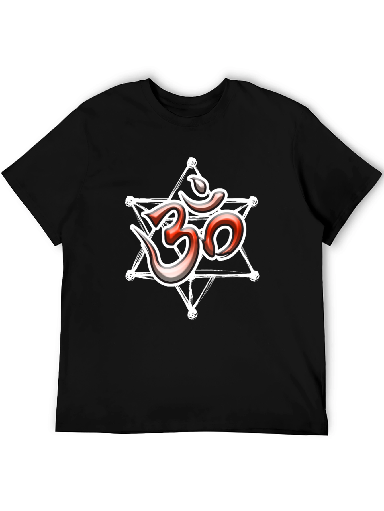 Om Symbol Graphic Tee - Stylish Spiritual T-Shirt