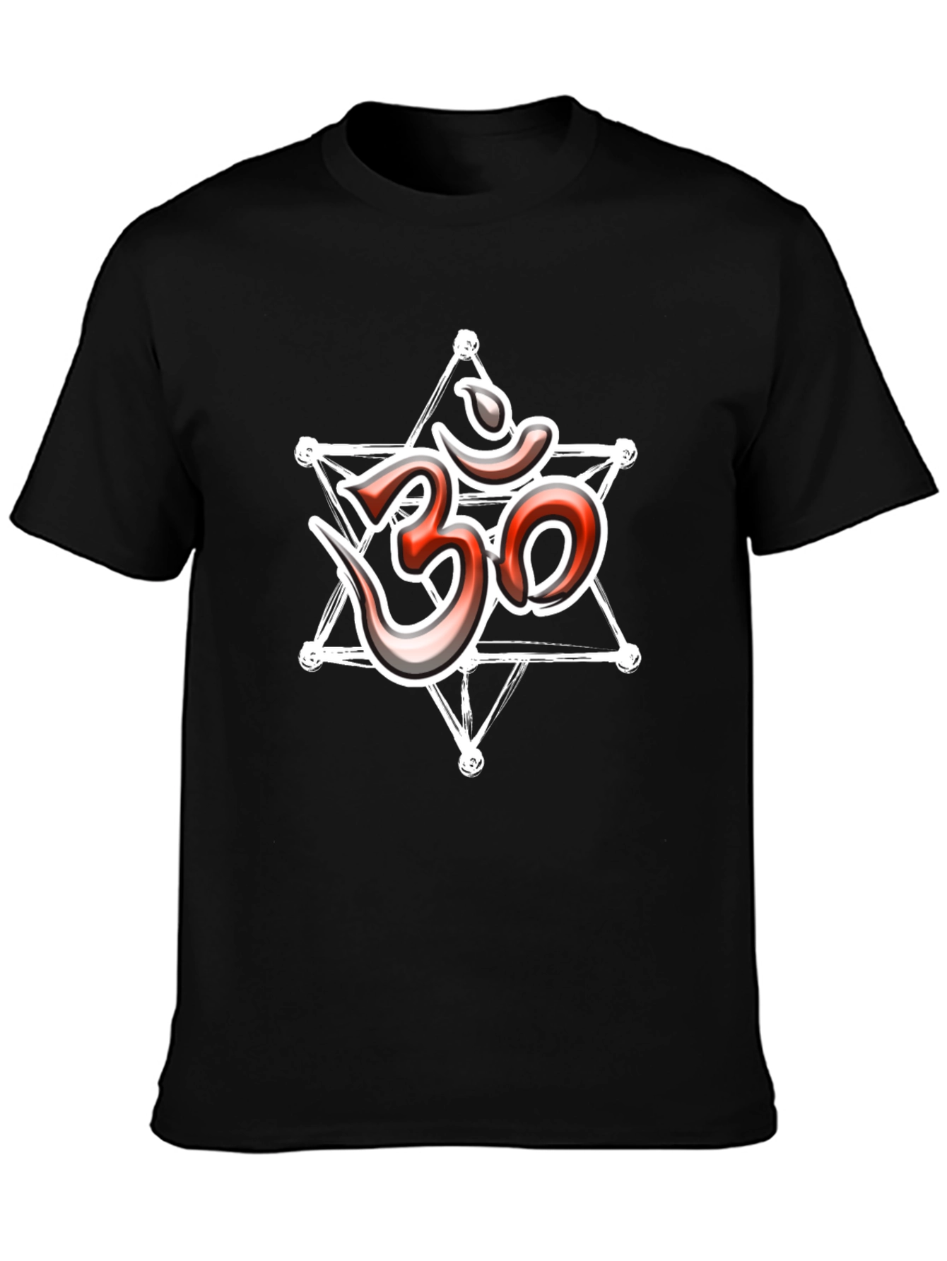 Om Symbol Graphic Tee - Stylish Spiritual T-Shirt