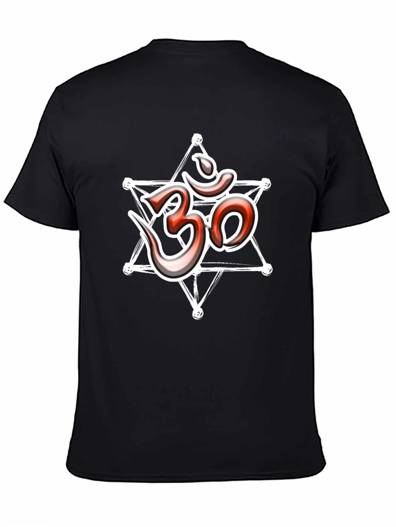 Om Symbol Graphic Tee - Stylish Spiritual T-Shirt