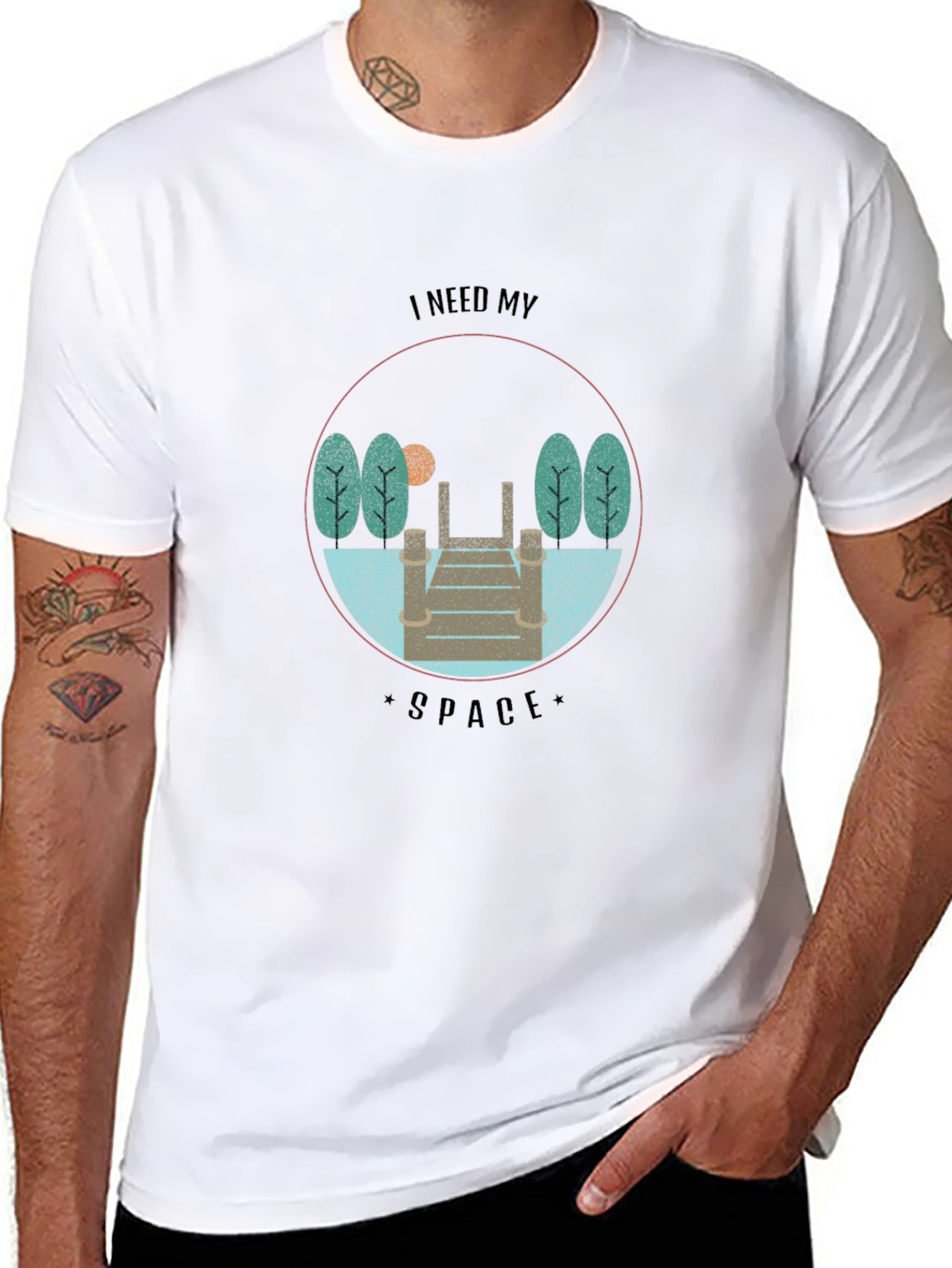 I Need My Space T-Shirt - Nature Design