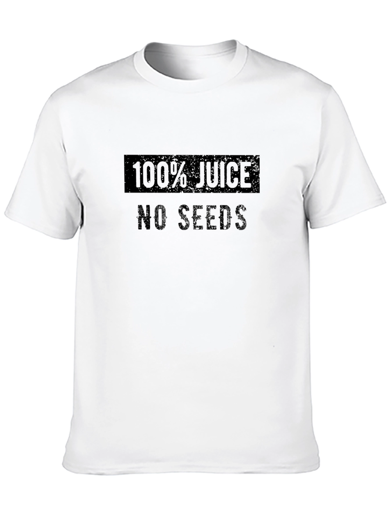 100% Juice No Seeds T-Shirt Funny Party