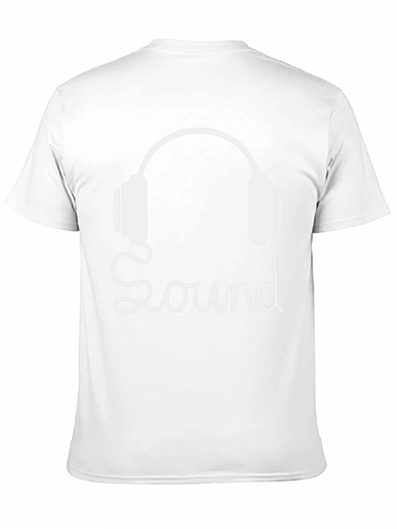 Sound Headphones Graphic Tee - Black