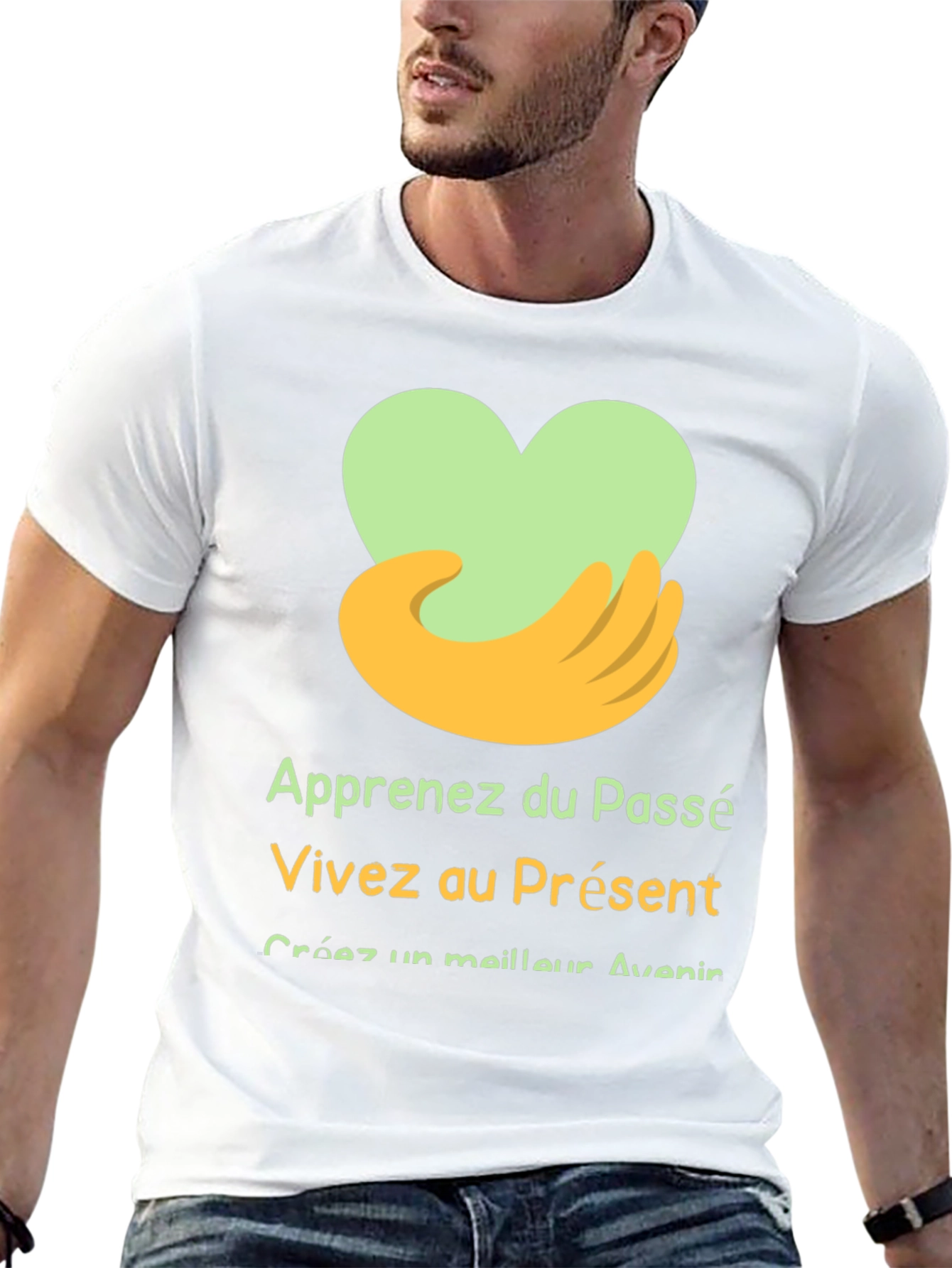 Motivational French Slogan Graphic Tee