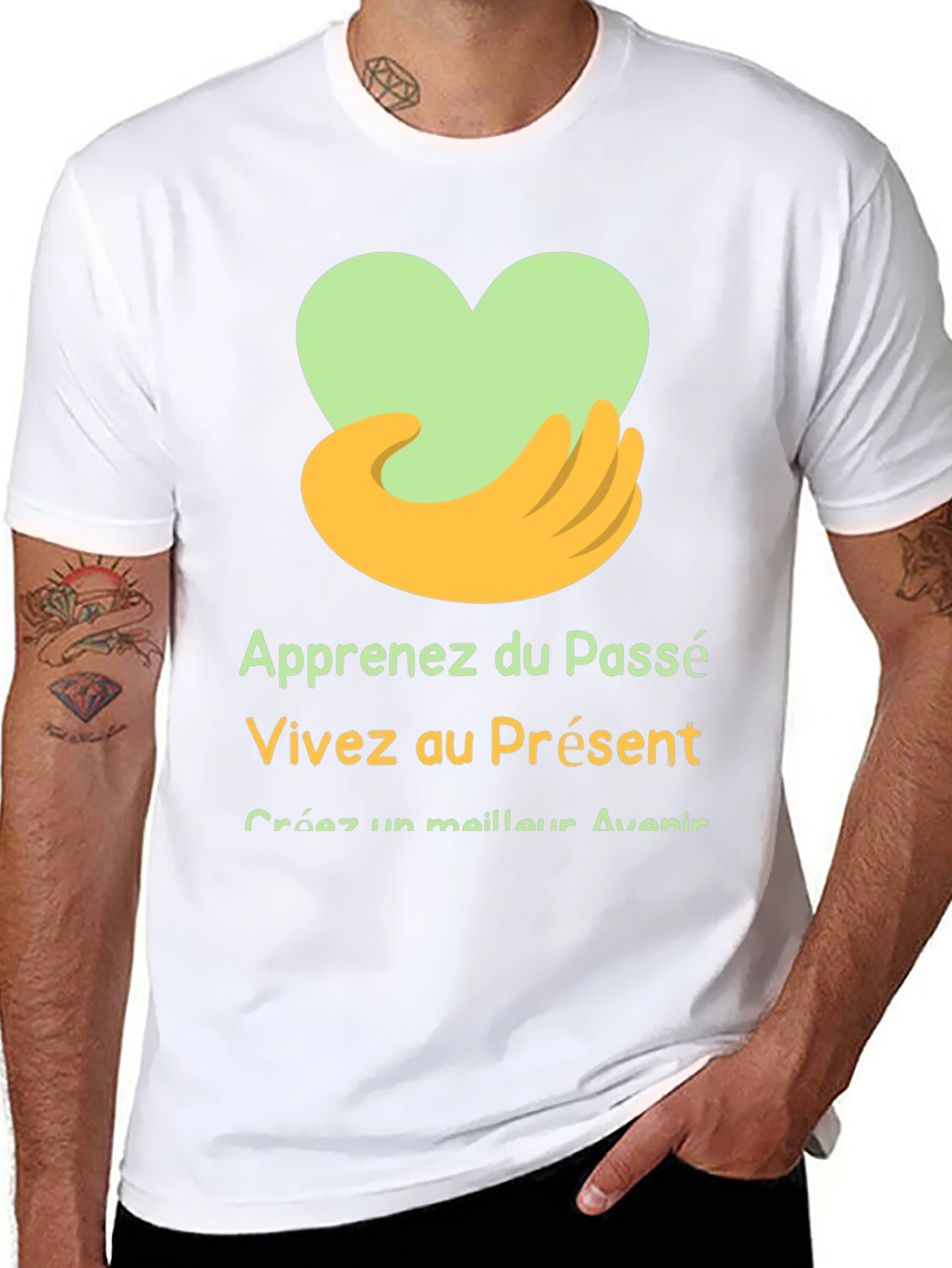 Motivational French Slogan Graphic Tee