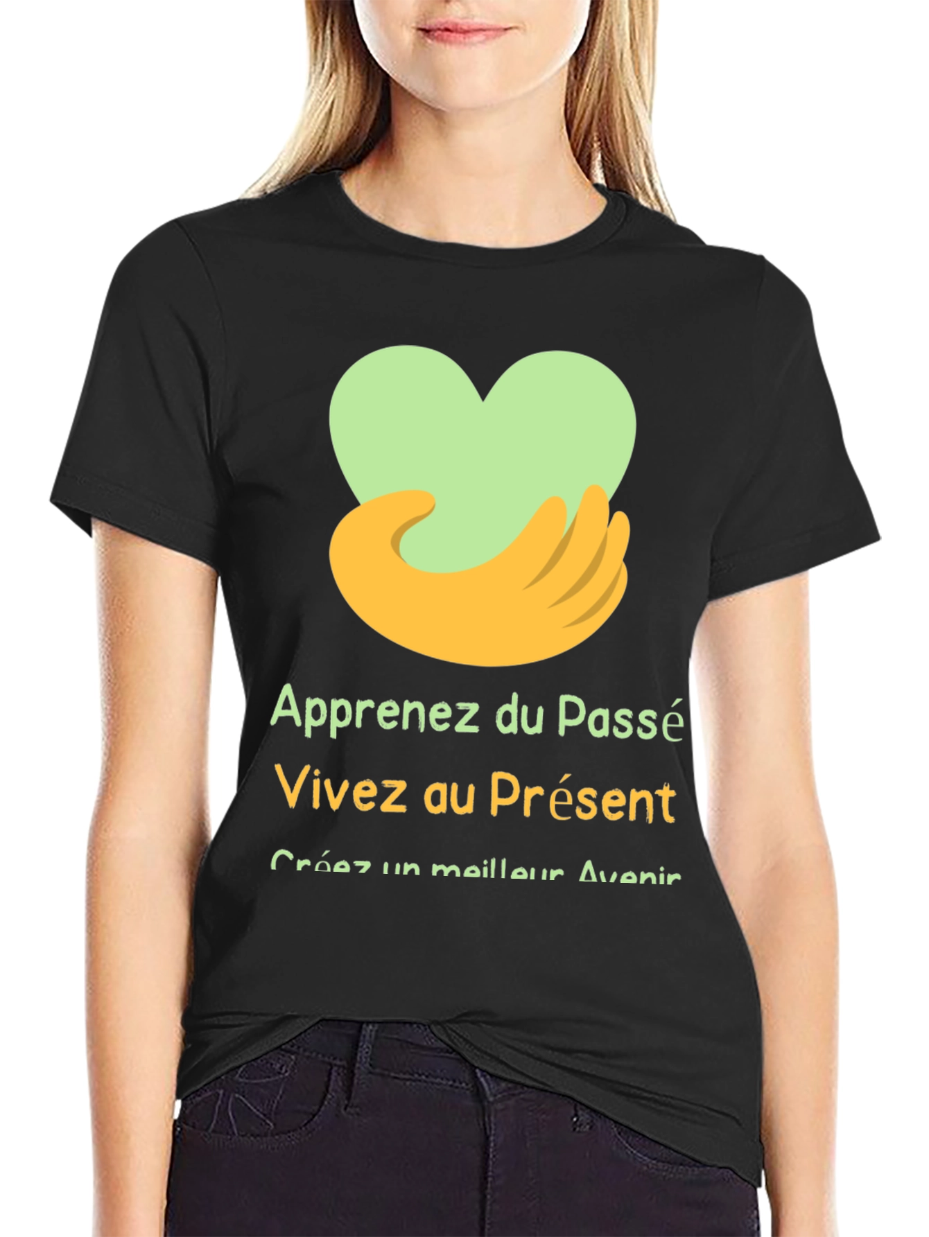 Motivational French Slogan Graphic Tee