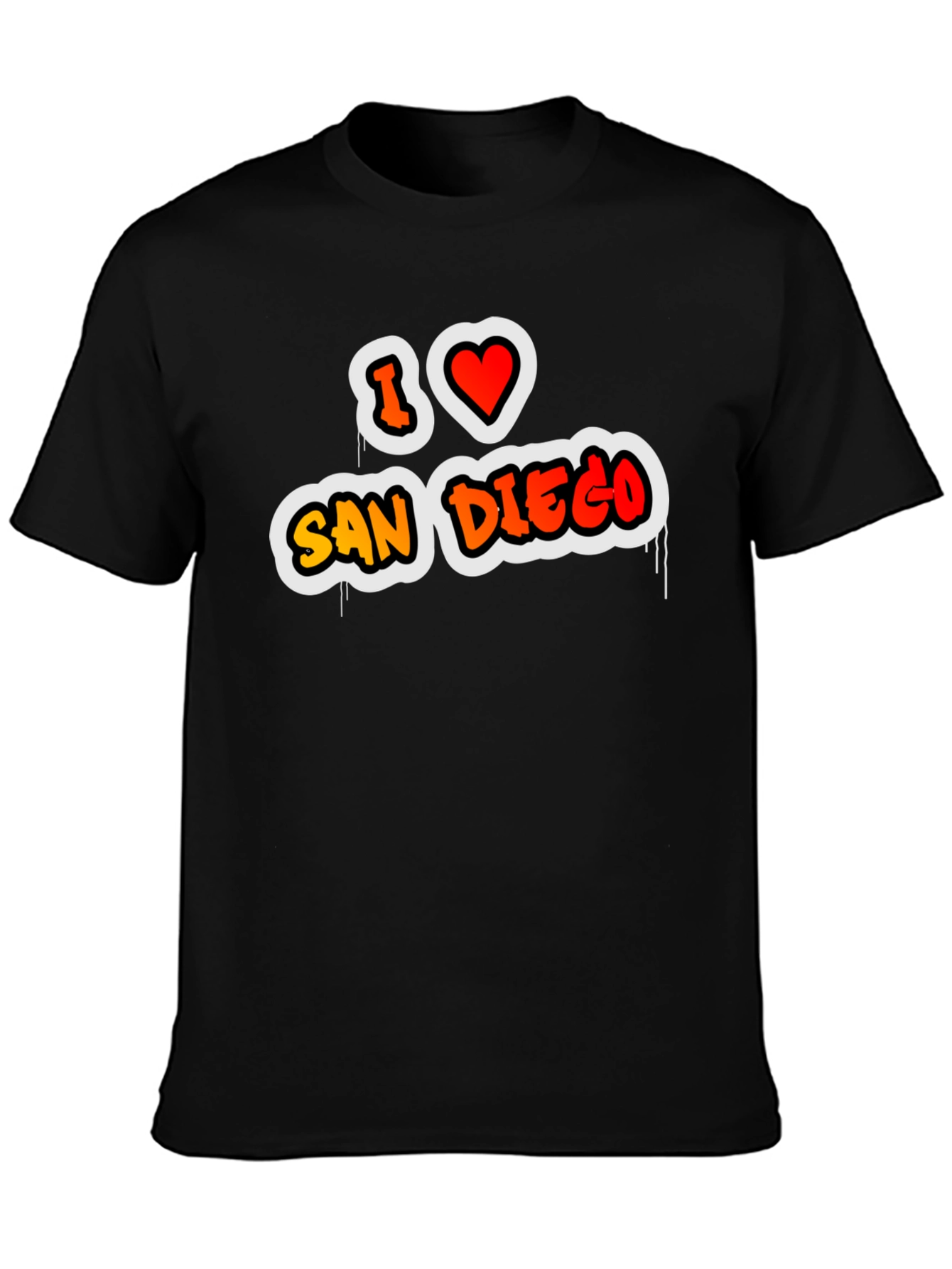 I Love San Diego Graphic T-Shirt