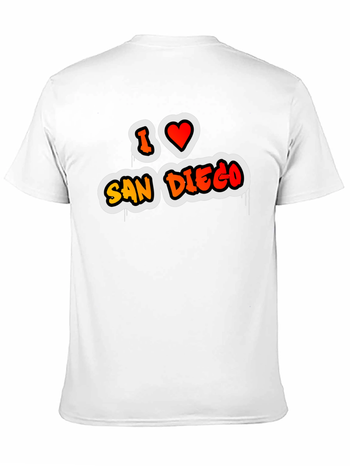 I Love San Diego Graphic T-Shirt