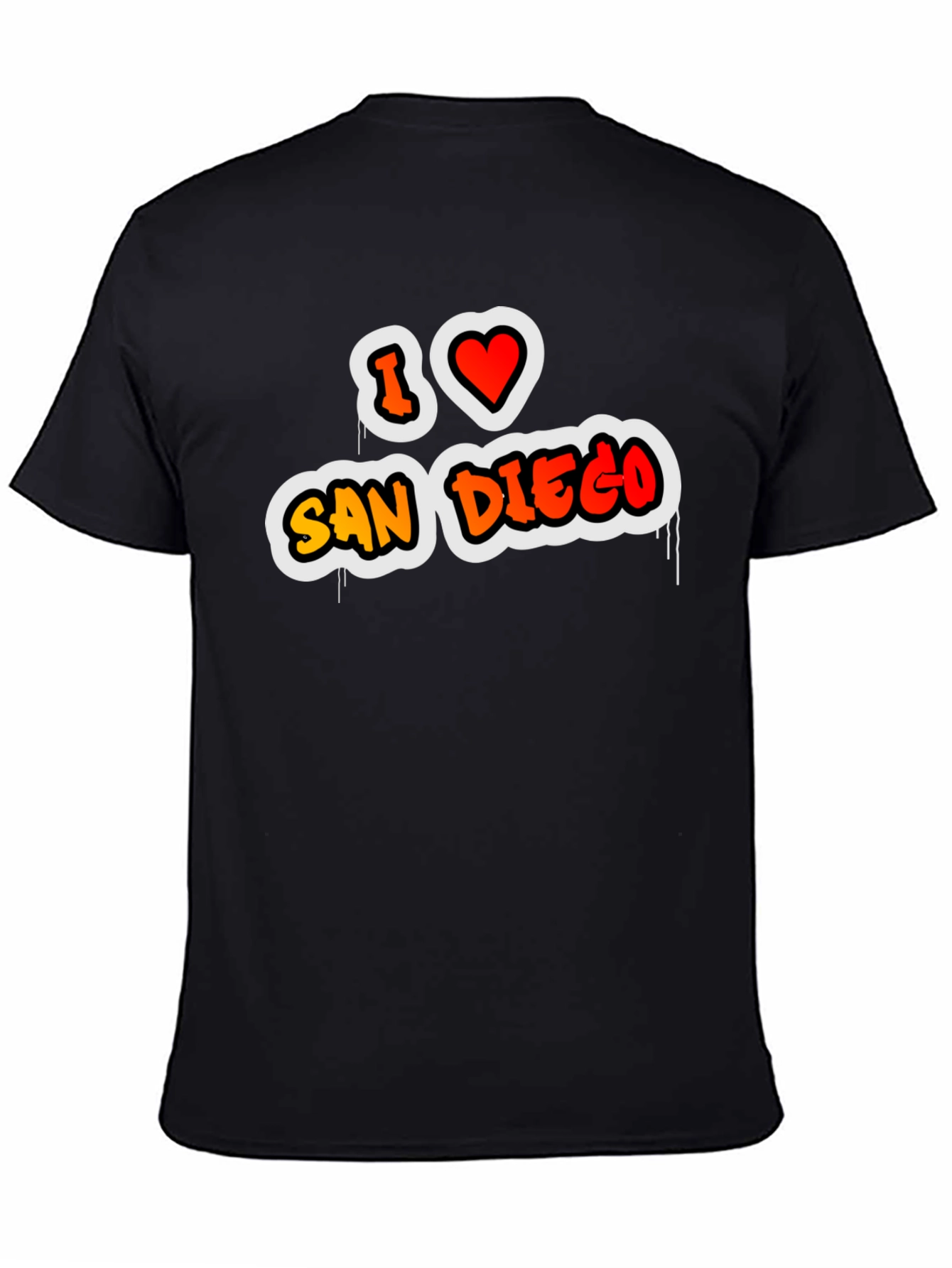 I Love San Diego Graphic T-Shirt