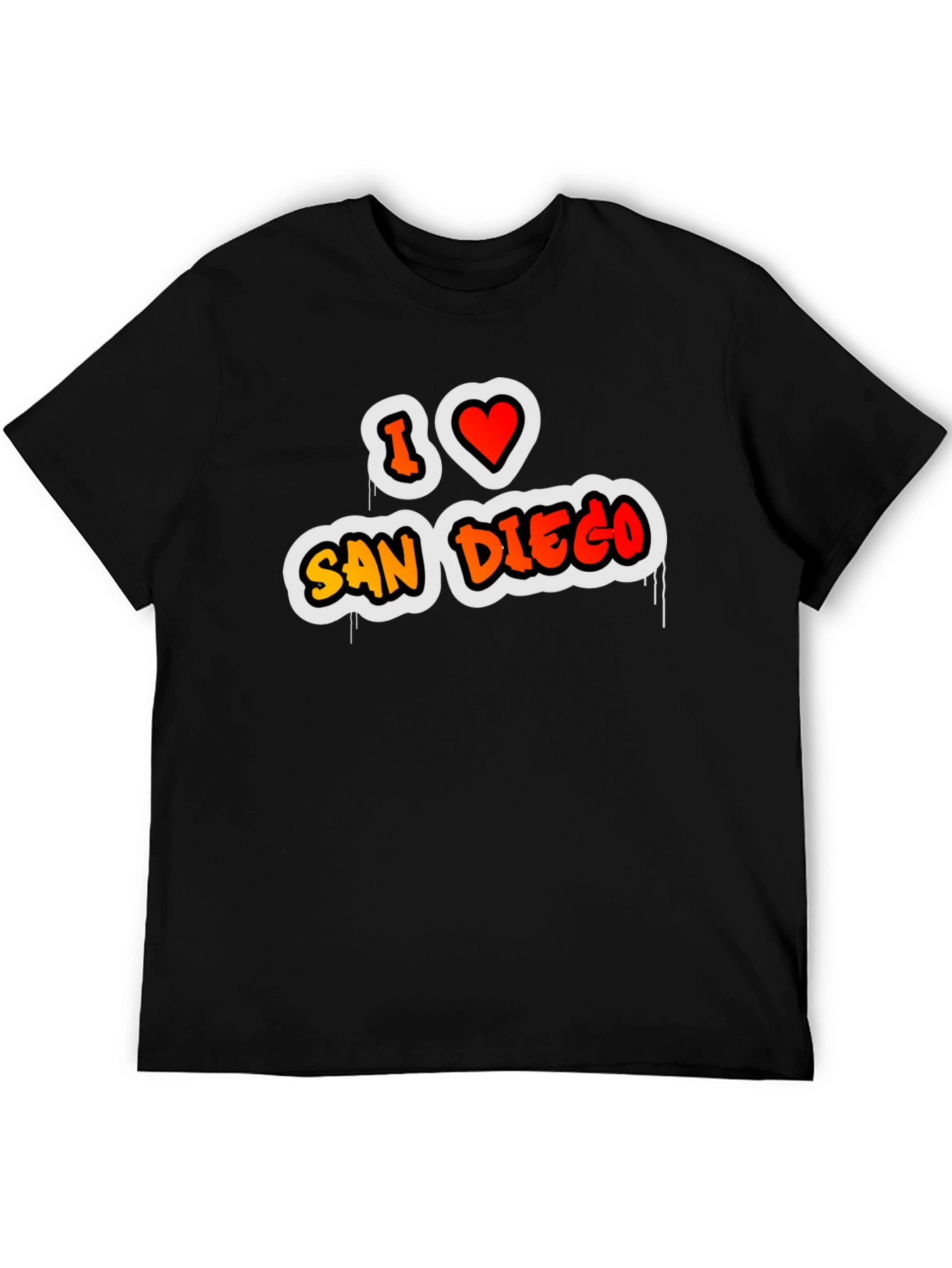 I Love San Diego Graphic T-Shirt