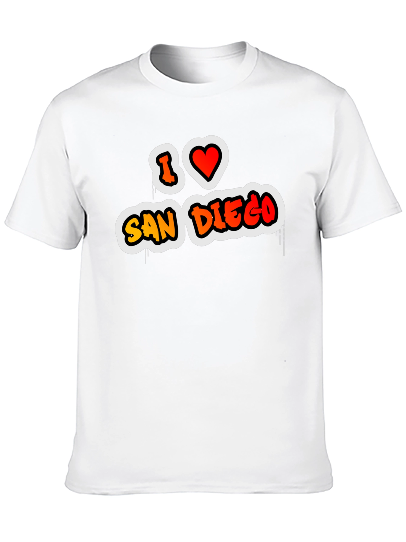 I Love San Diego Graphic T-Shirt