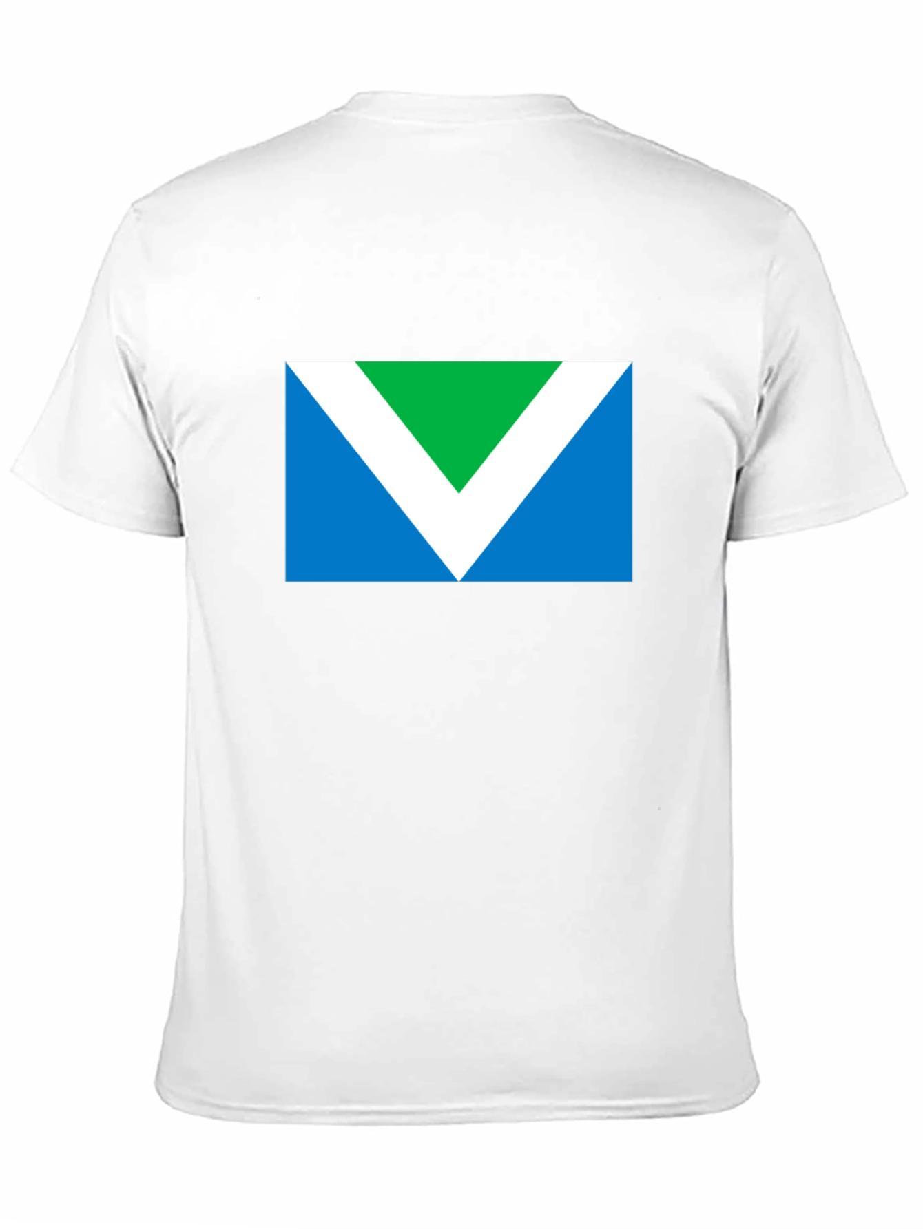 Vegan Symbol T-Shirt - Black Short Sleeve