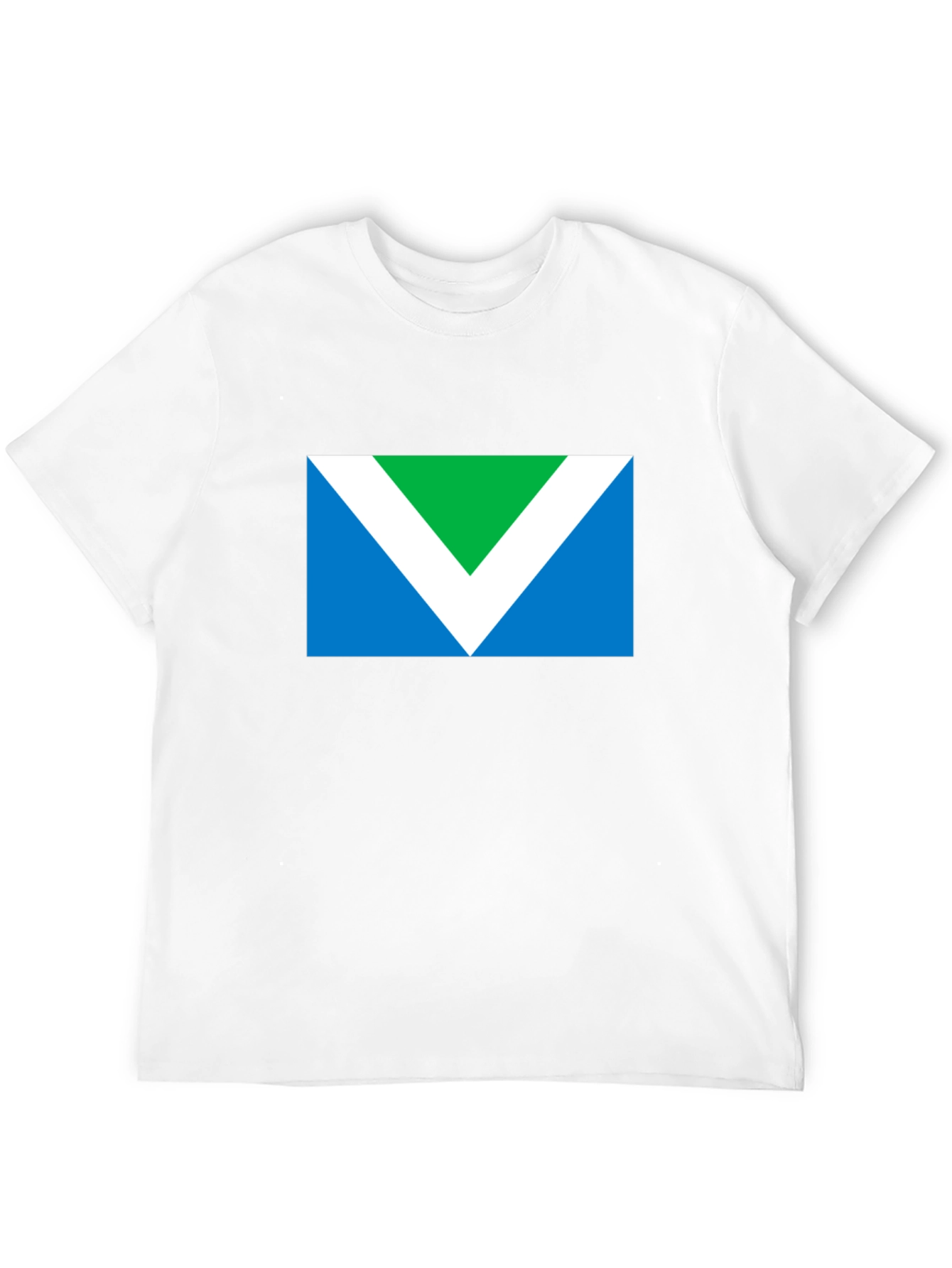 Vegan Symbol T-Shirt - Black Short Sleeve