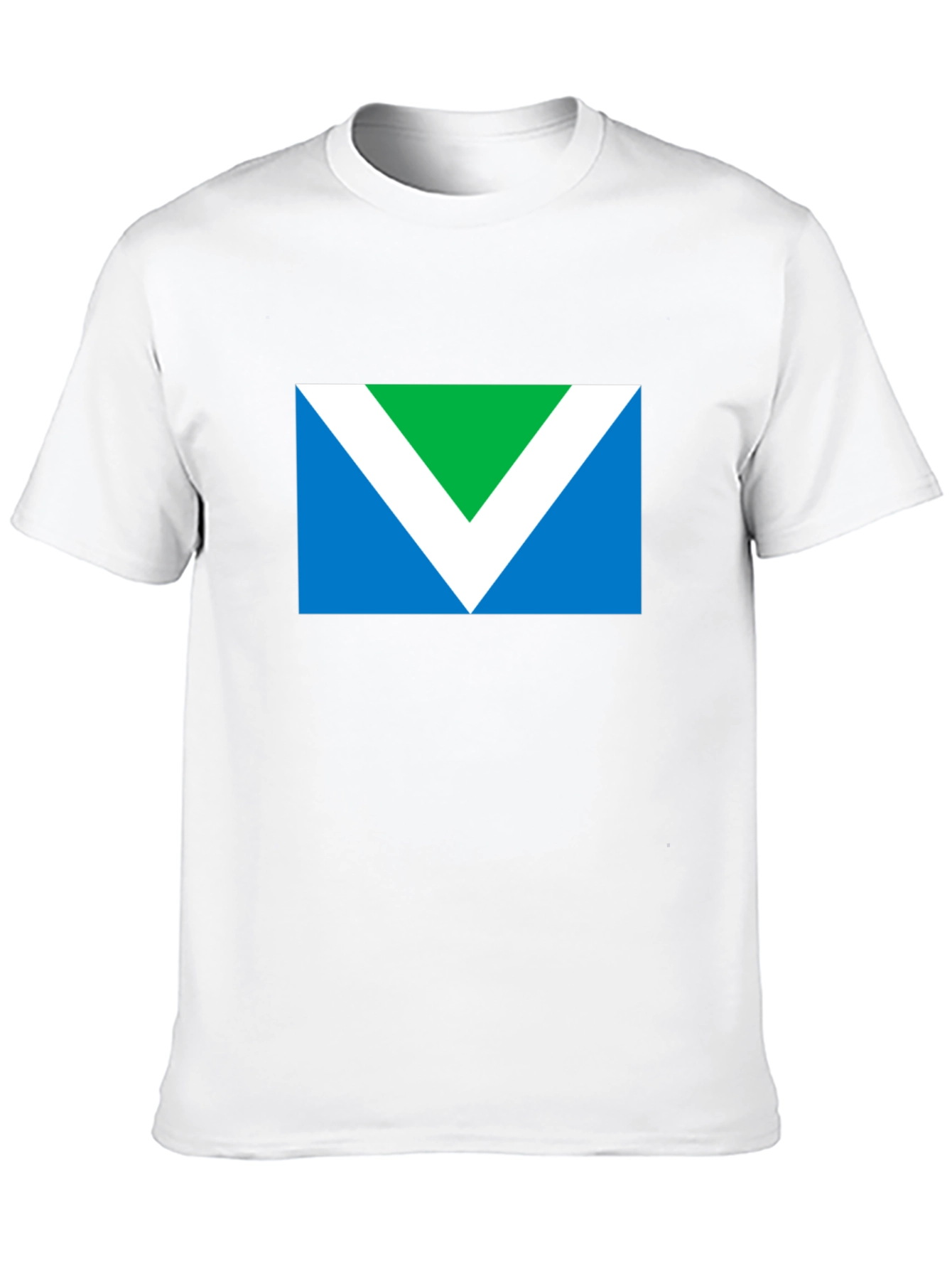 Vegan Symbol T-Shirt - Black Short Sleeve