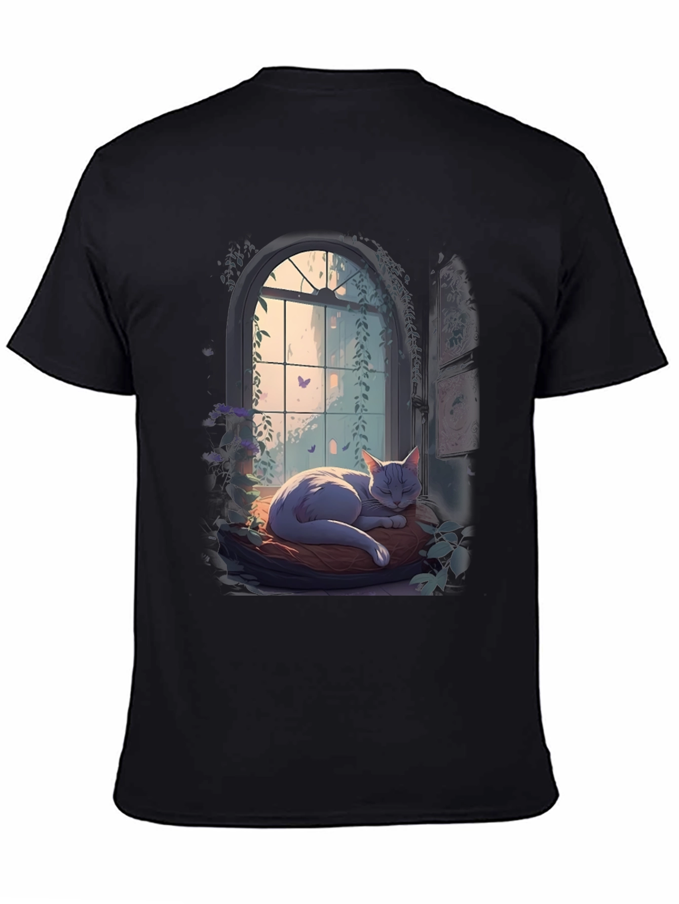 Cat Nap by the Window T-Shirt