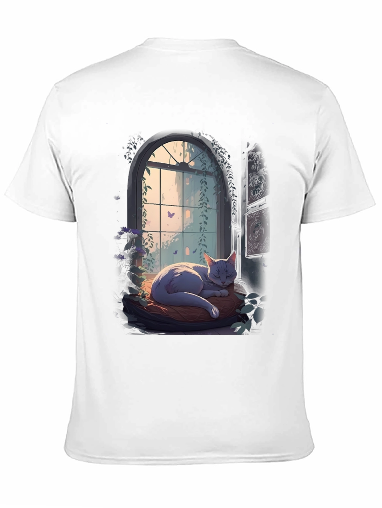 Cat Nap by the Window T-Shirt